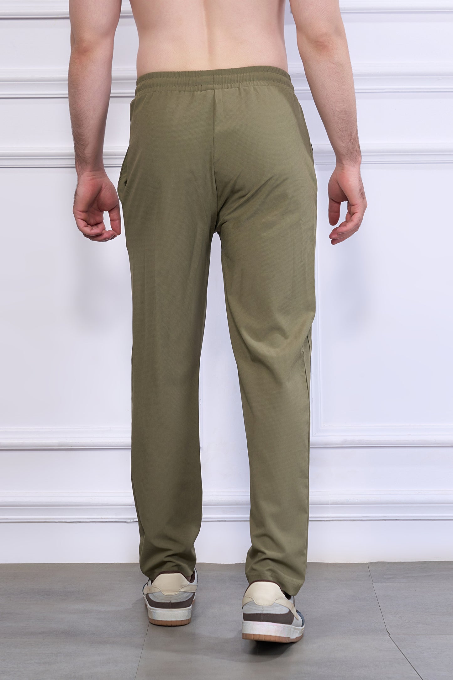 Drawstring Olive Green 365 Track Pant