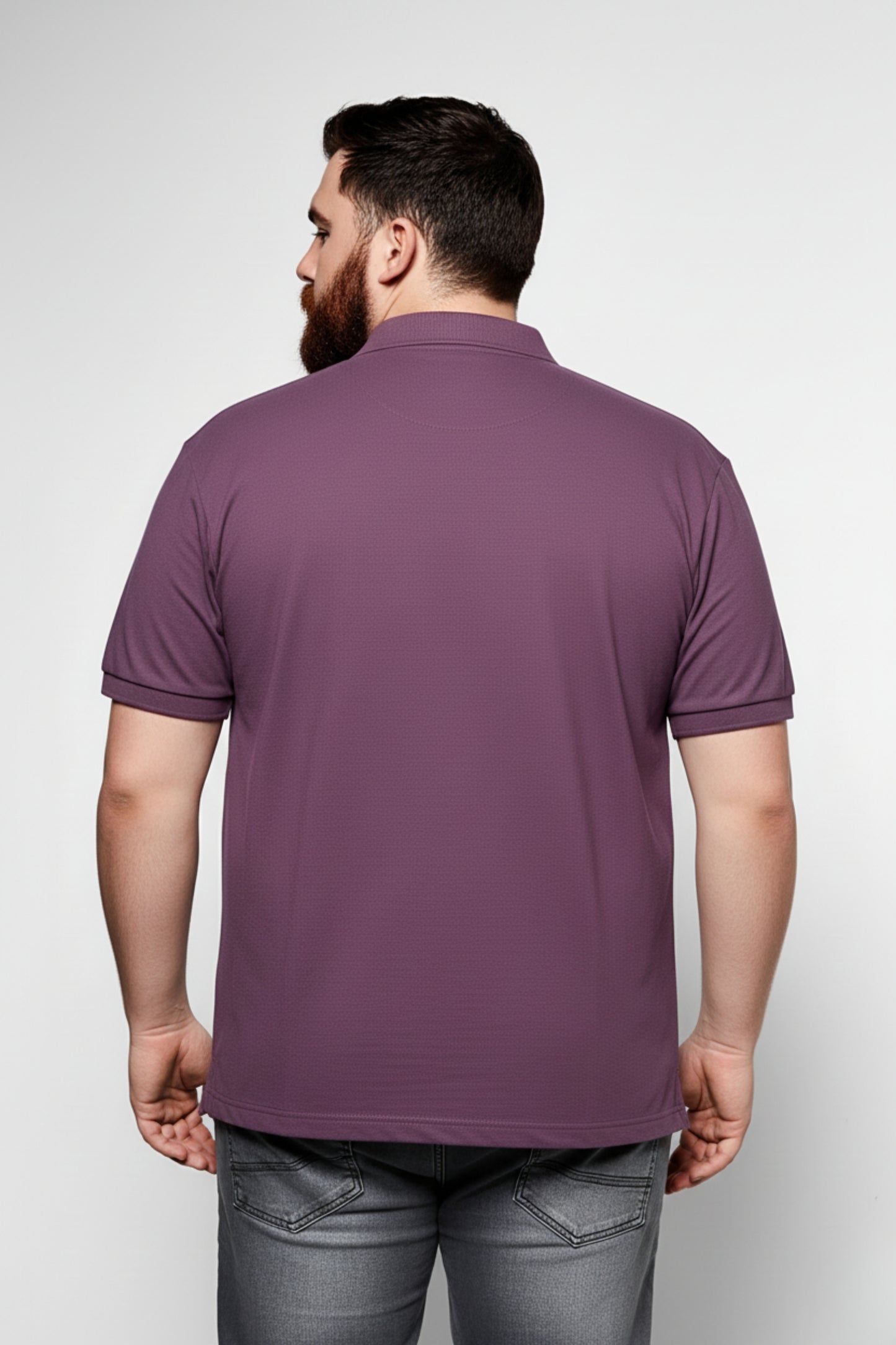 Grape - Zyric Polo Plus Size