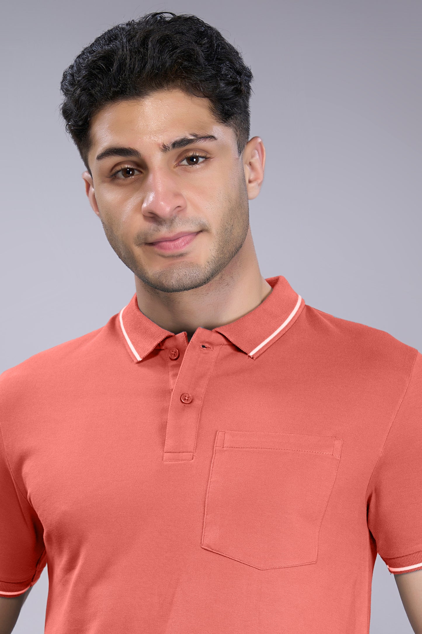Carrot - Identity Pocket Polo