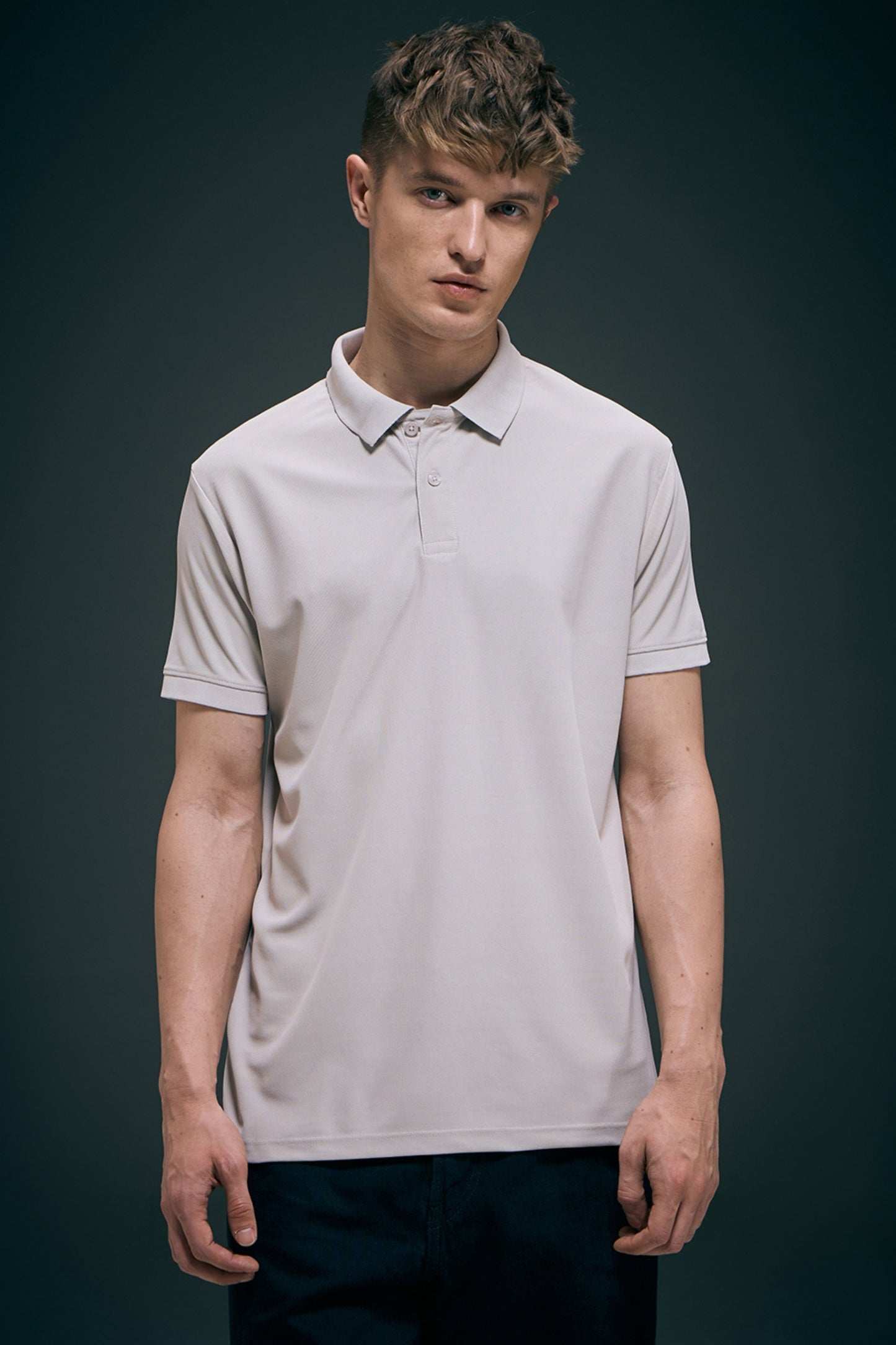 Smart tech polo - Grey