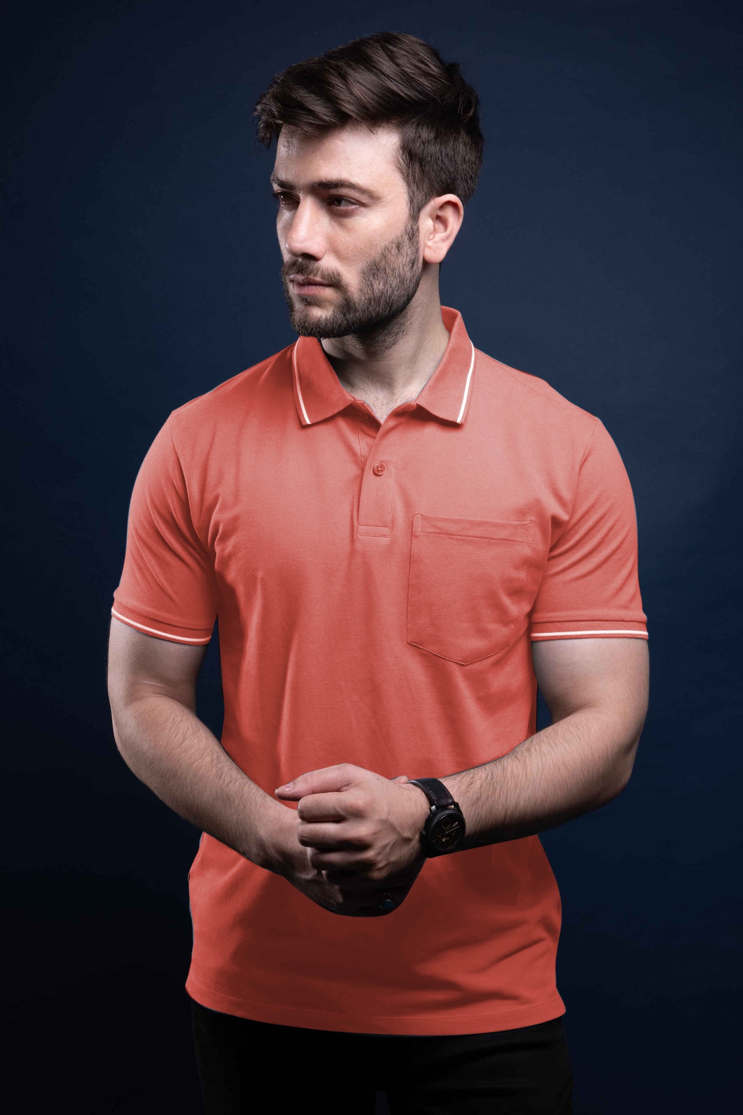 Carrot - Identity Pocket Polo