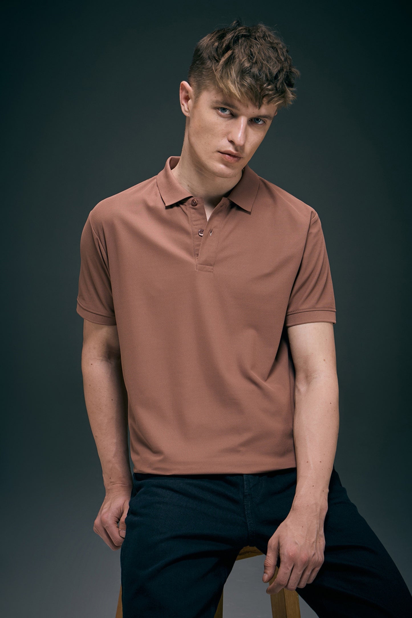 Smart tech polo - Cherrywood