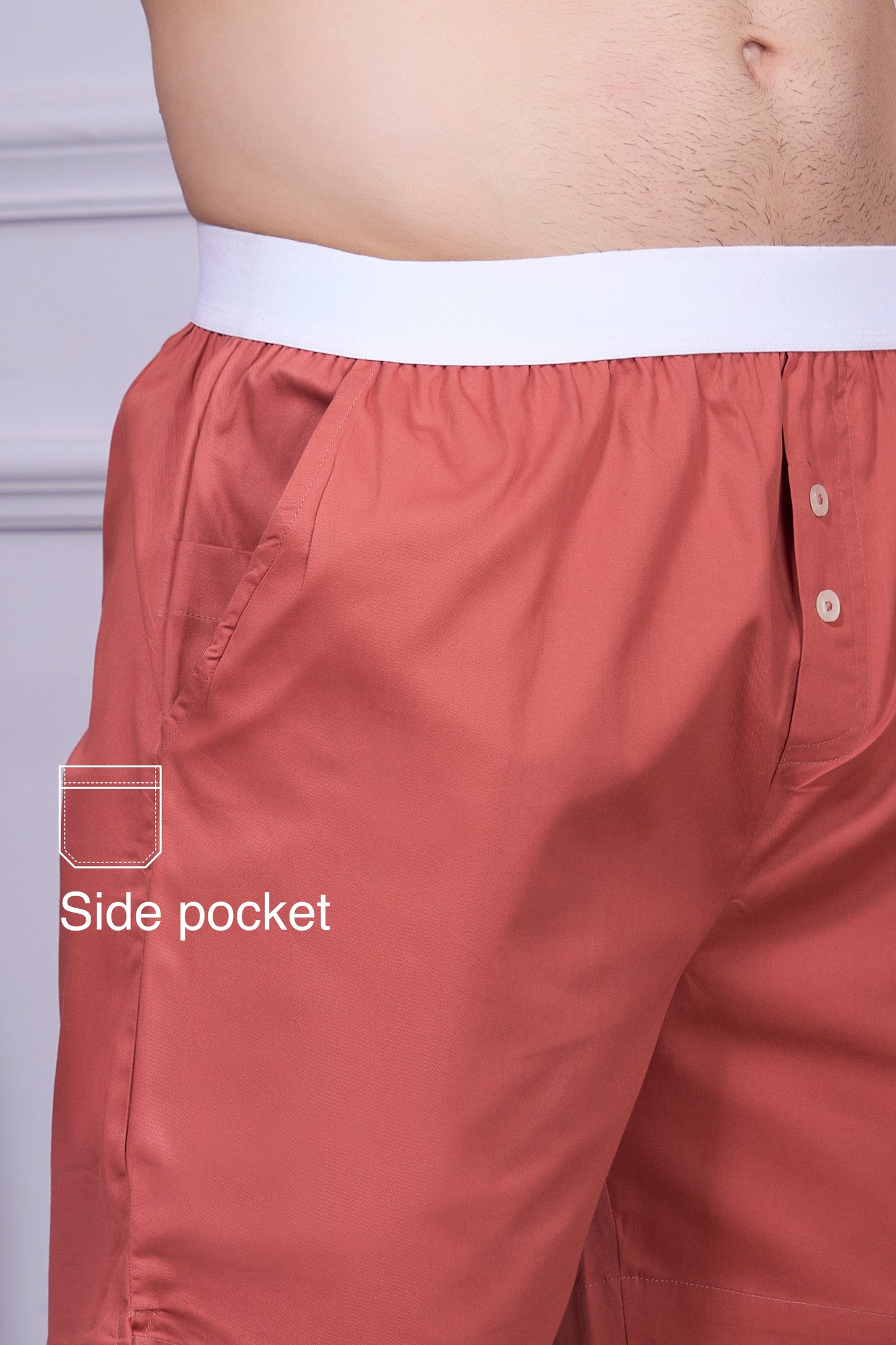 Rust - Bare Comfort Boxer Maxzone Clothing