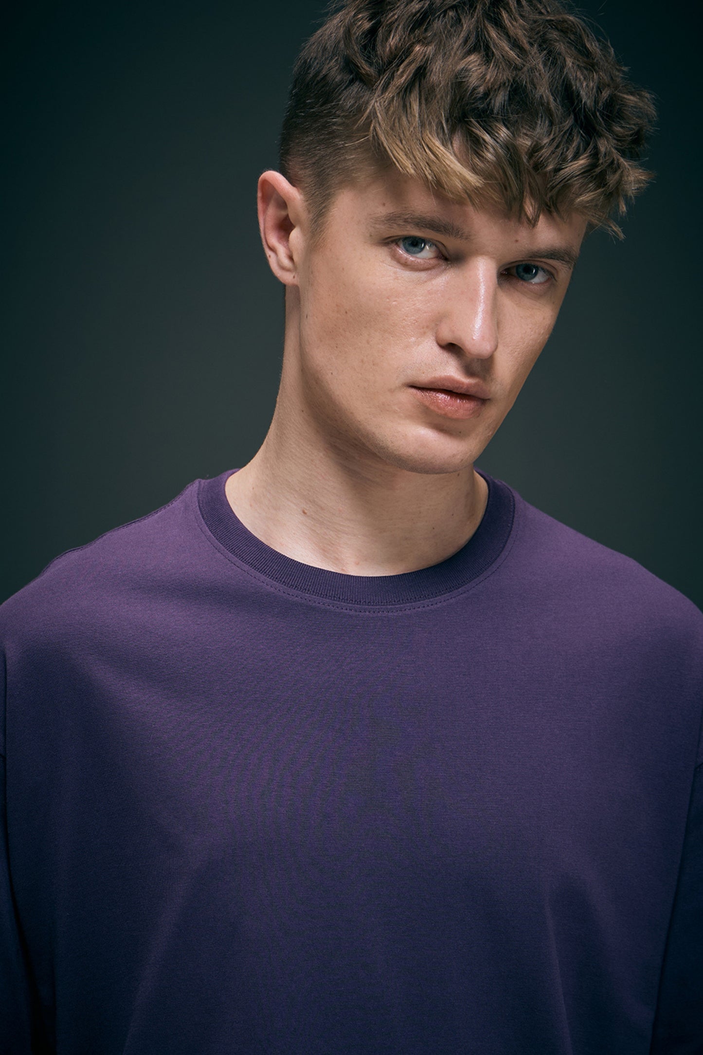 Rich Violet - Oversized drop shoulder Oversized Maxzone Clothing