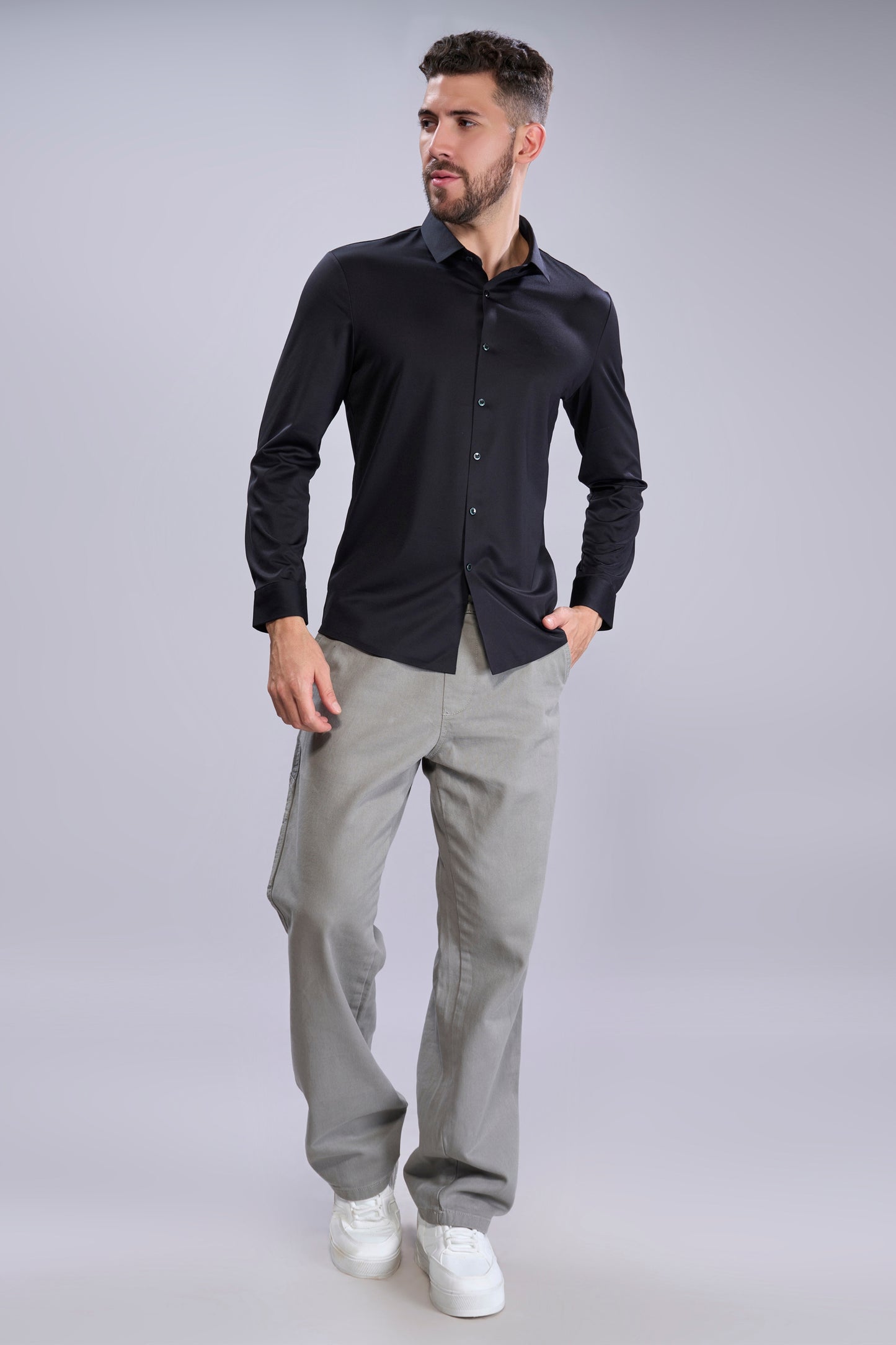 Black - Stitchless Shirt
