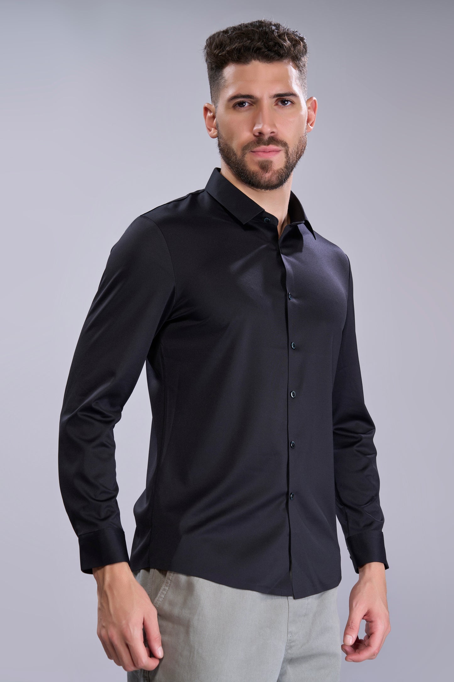 Black - Stitchless Shirt