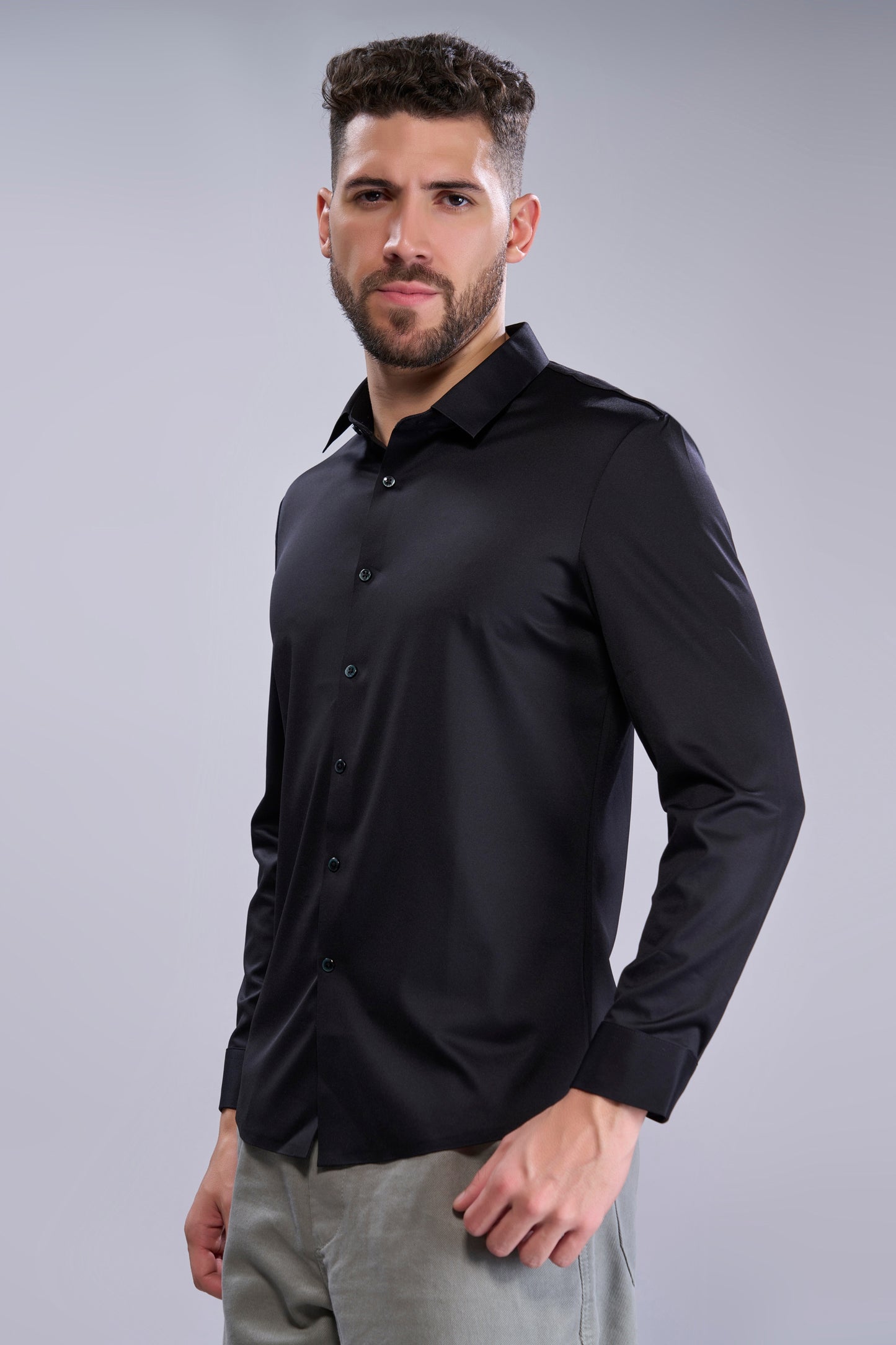 Black - Stitchless Shirt