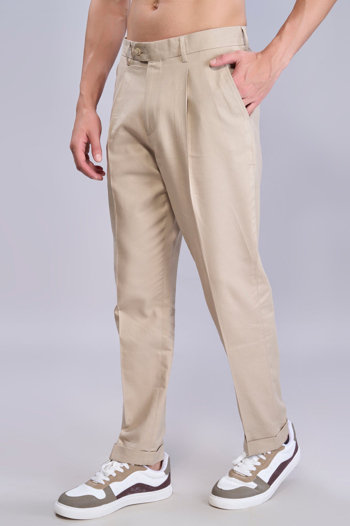 Yellowish Brown Old Money Pants