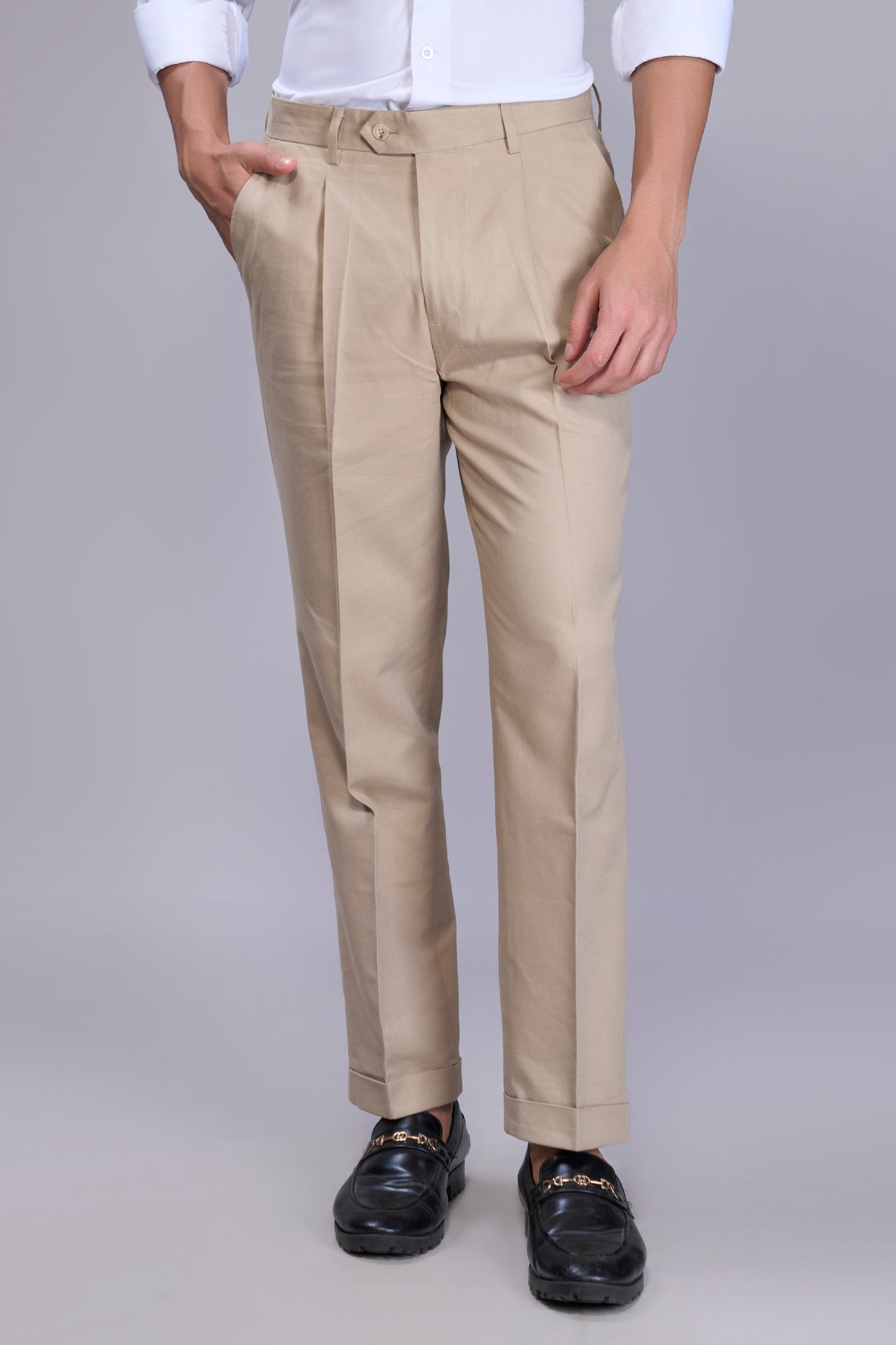 Yellowish Brown Old Money Pants