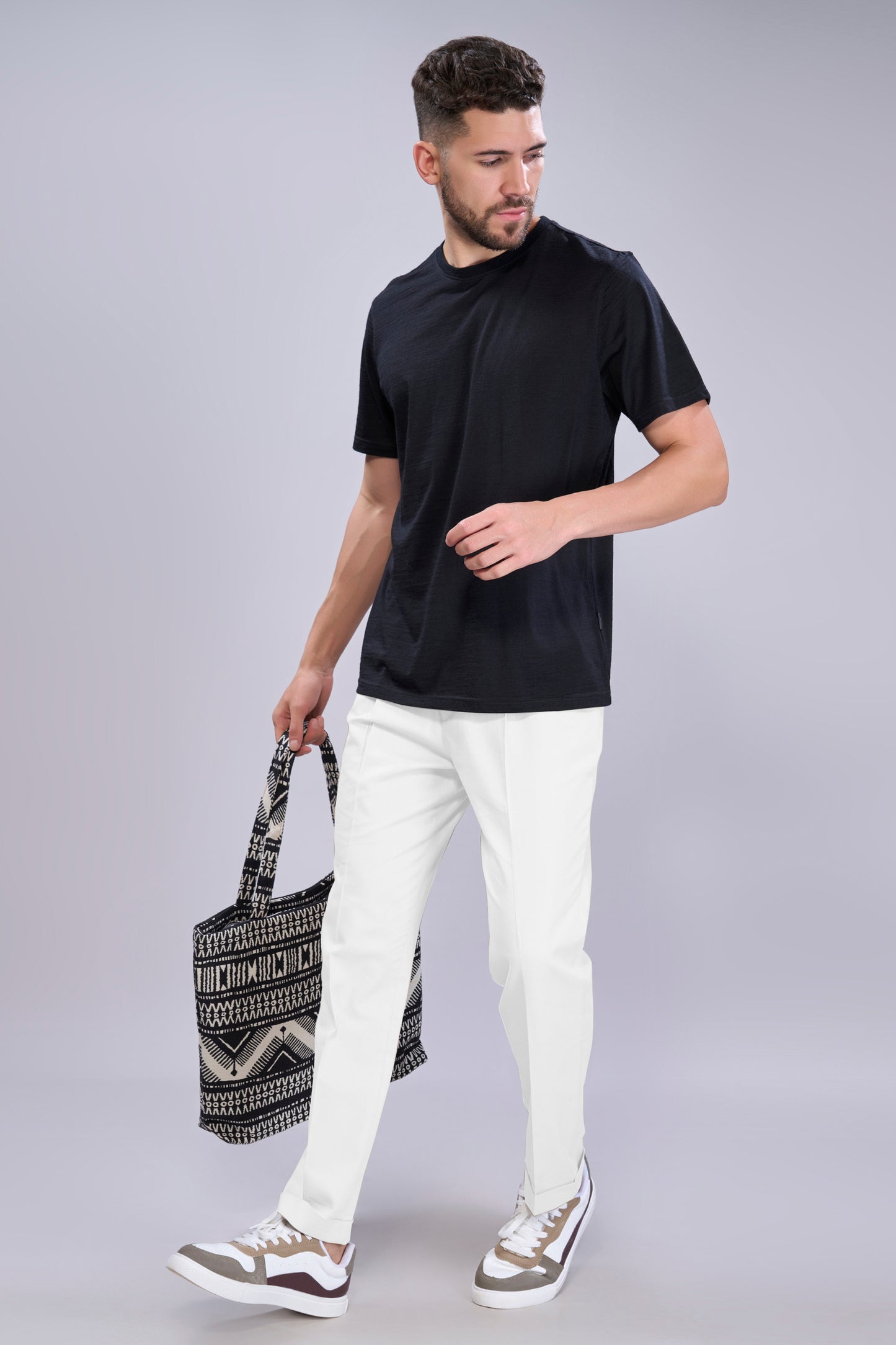 White Old Money Pants