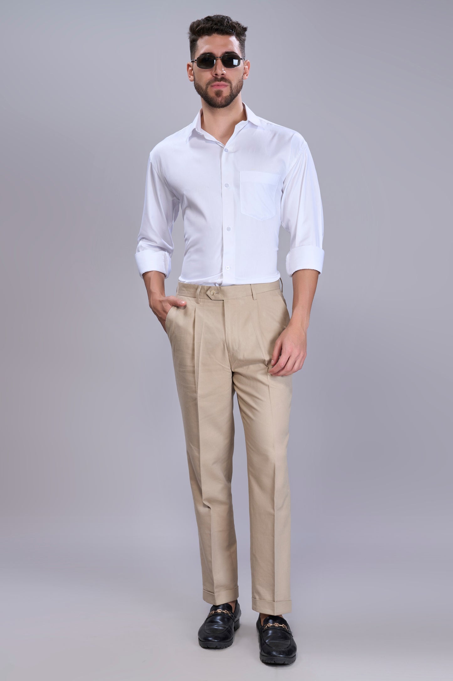 Yellowish Brown Old Money Pants