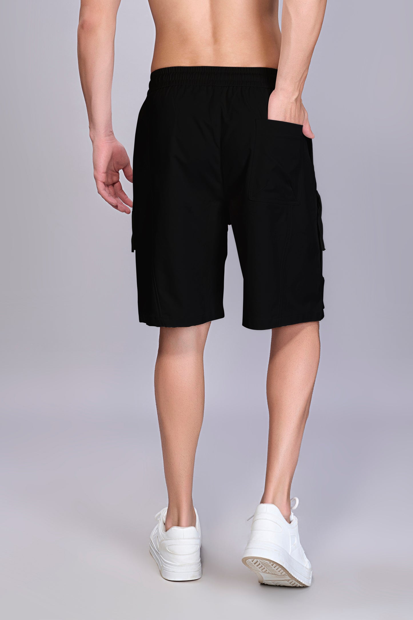 Black - Cargo Shorts