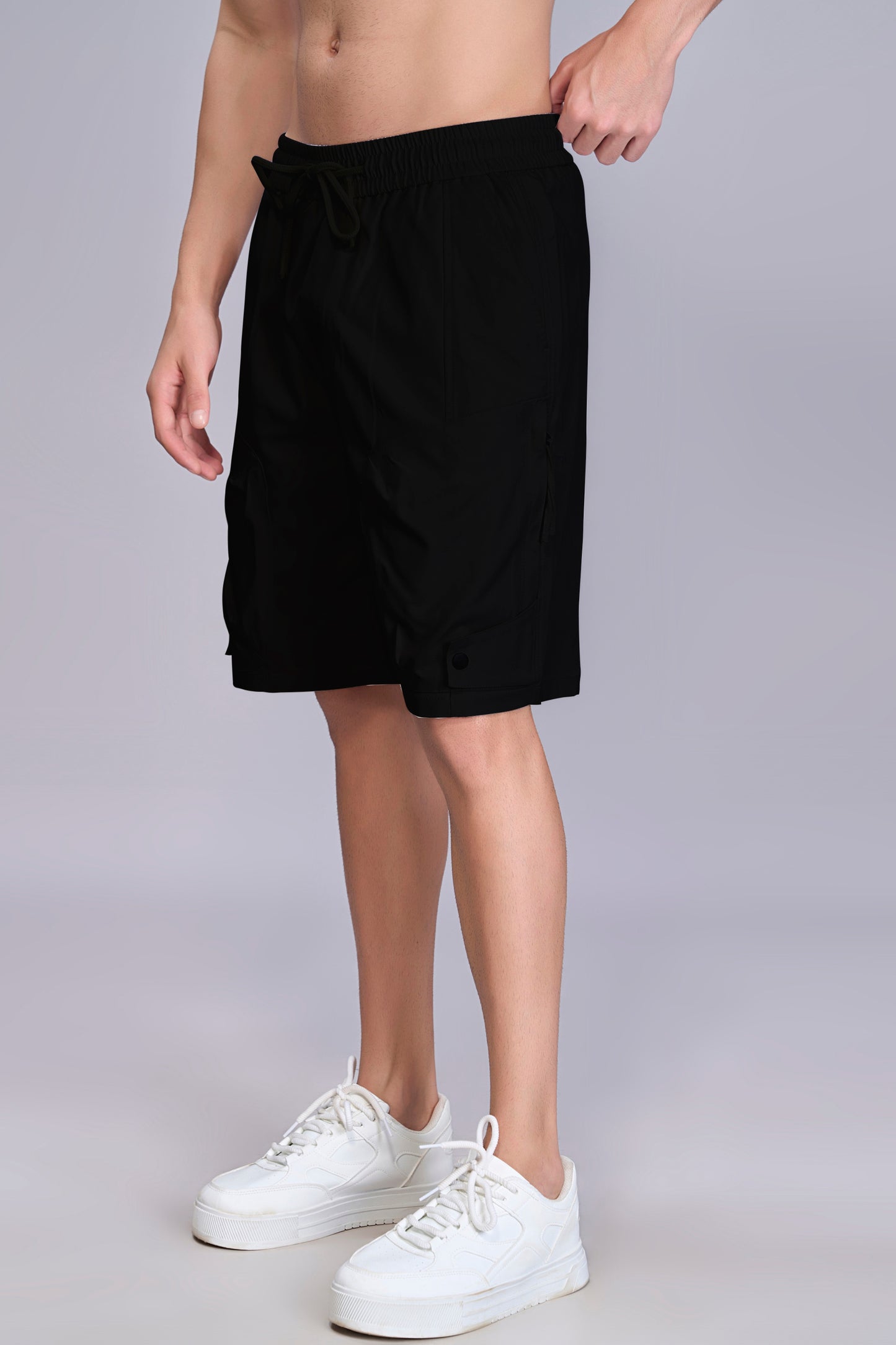 Black - Cargo Shorts