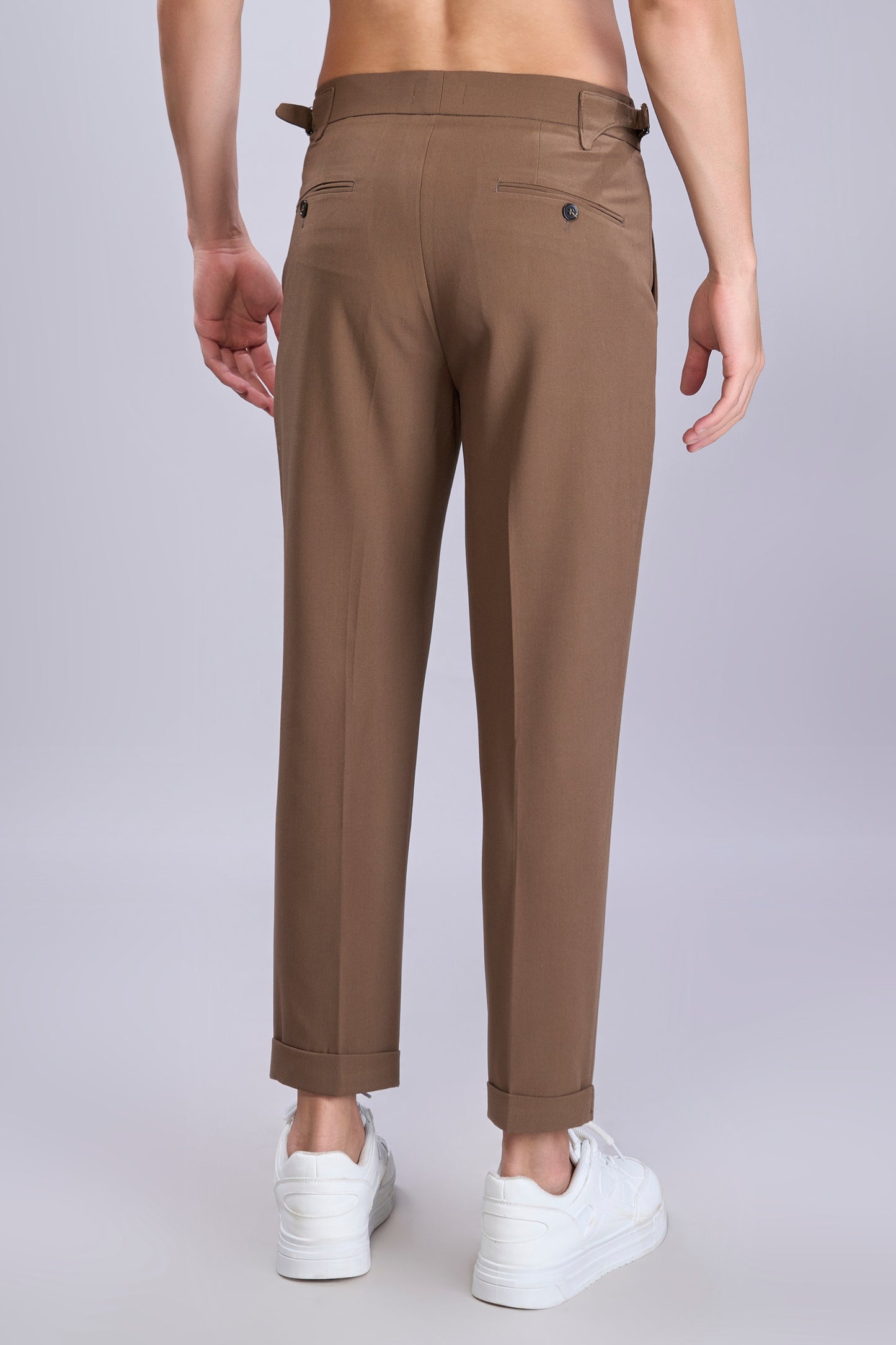 Brown Old Money Pants