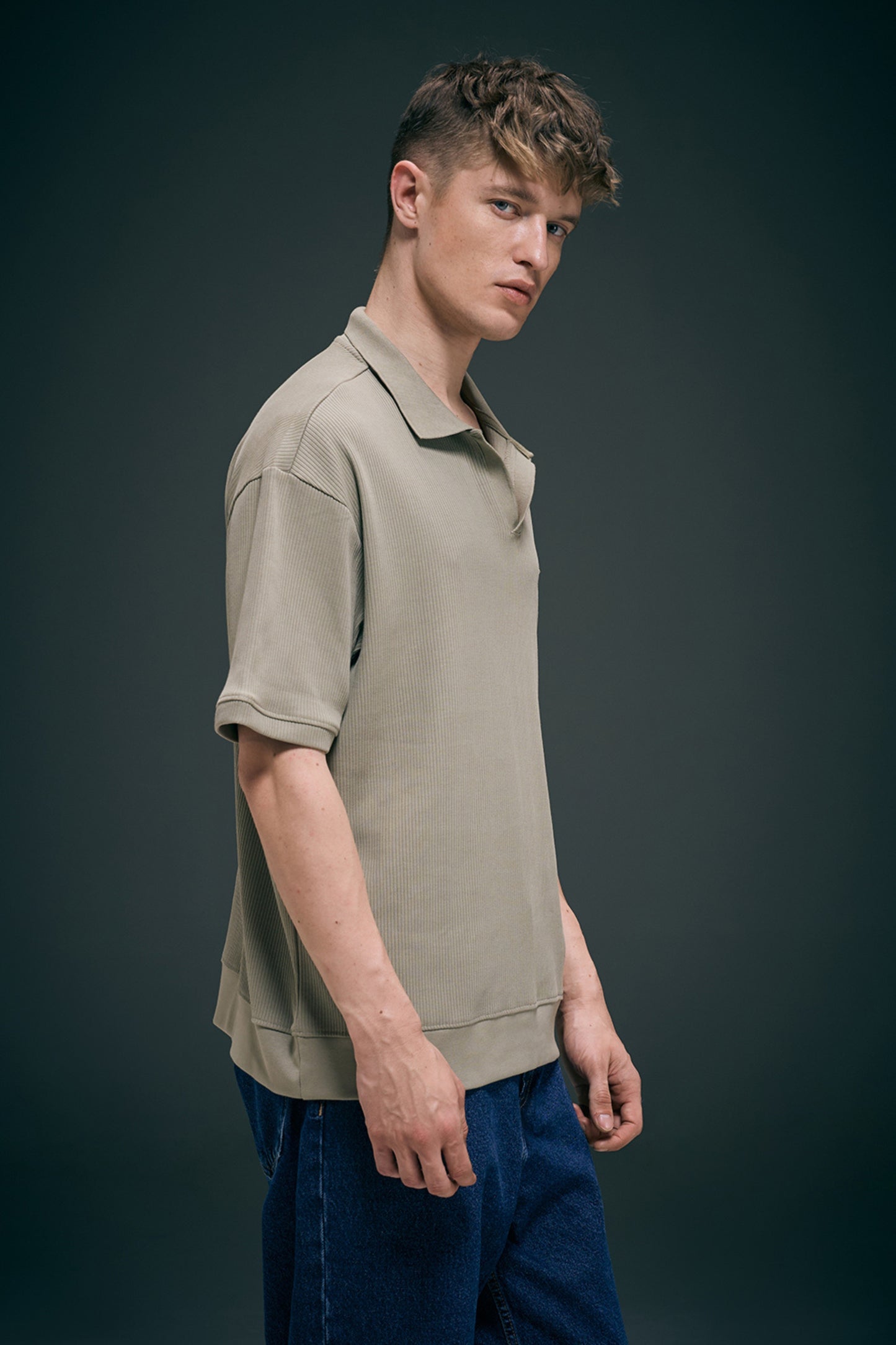 Old Money Knit Polo - Dollar Bill Polo T-SHIRT Maxzone Clothing