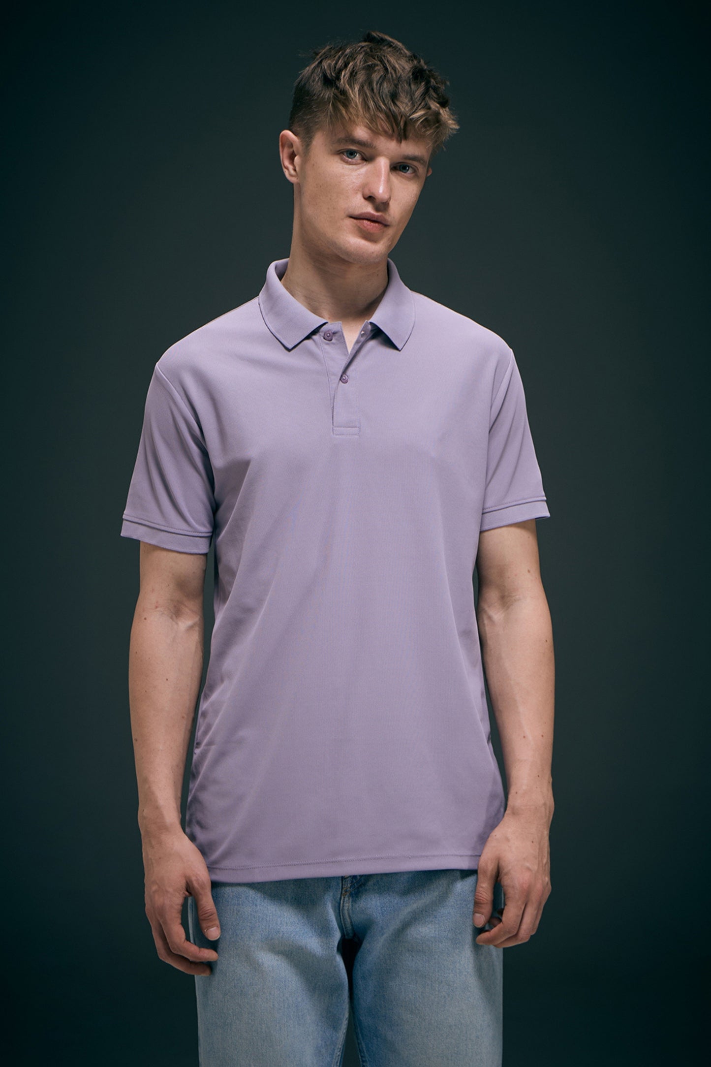 Smart tech polo - Cosmic sky