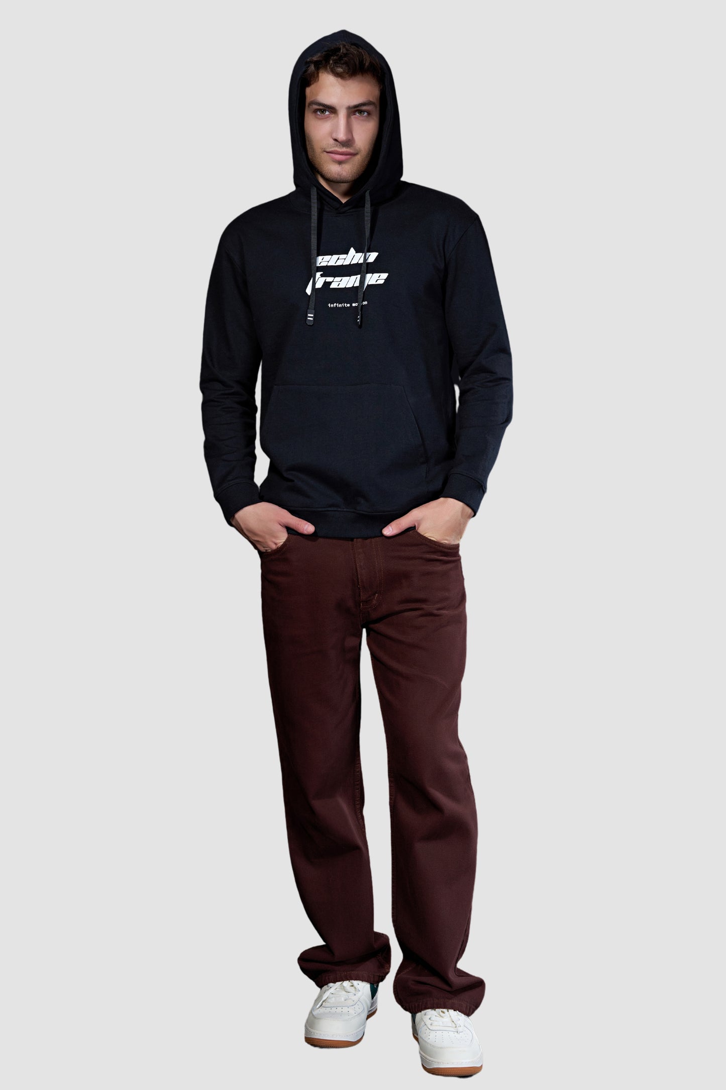 Black Echo - Full Sleeve Hoodie
