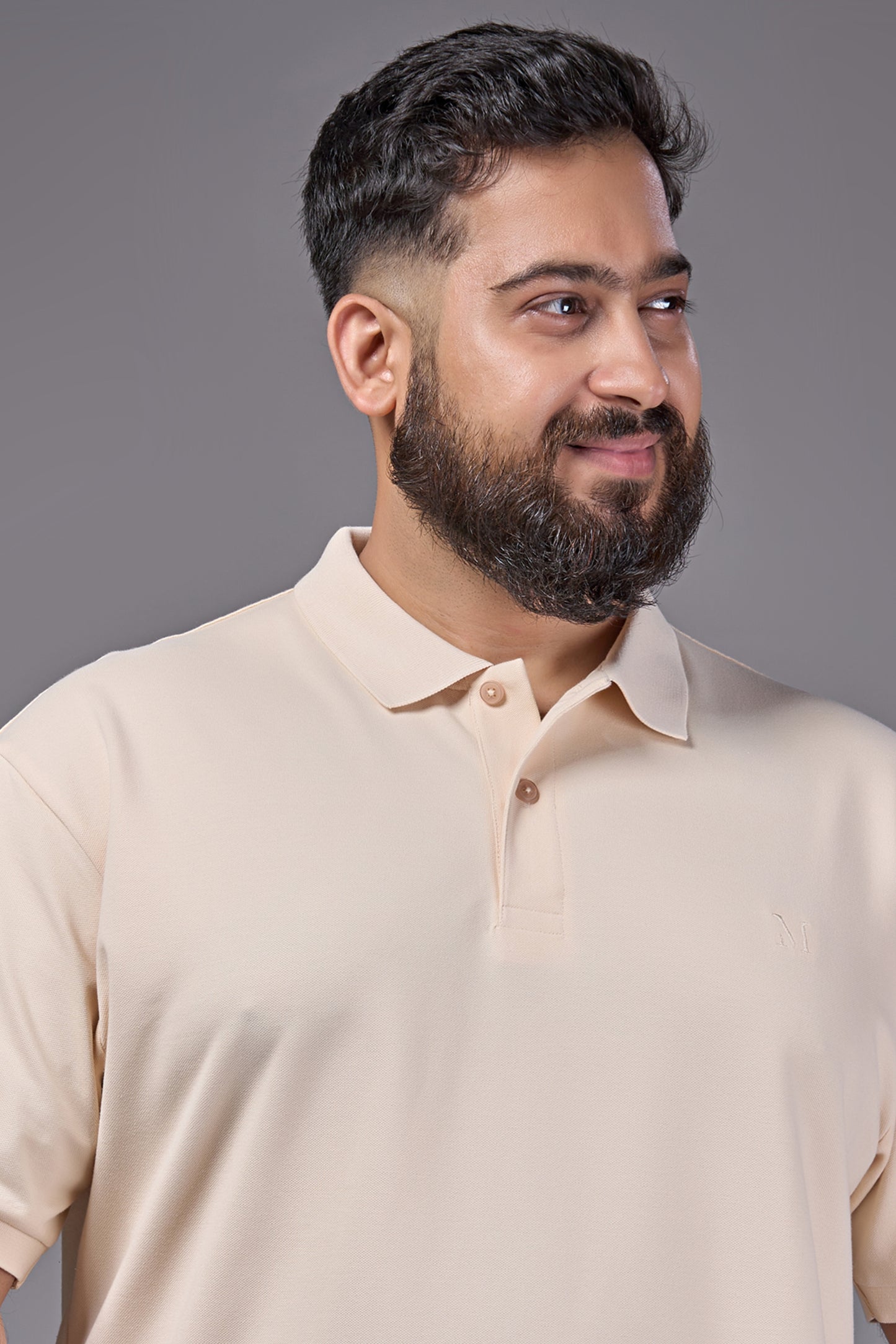 W.Pink - Cotton Pique Polo Plus Size