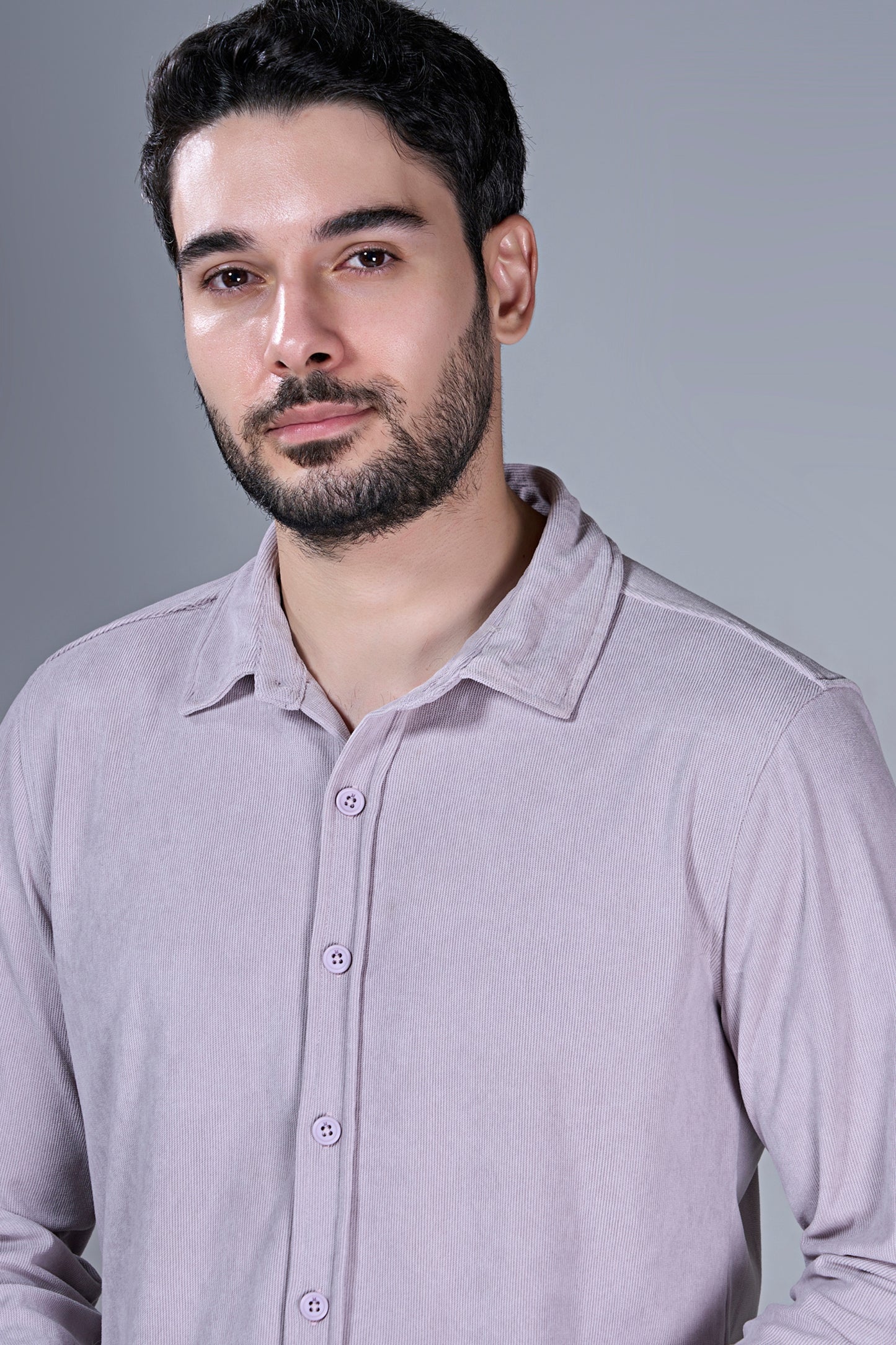 Light Pink - Corduroy Shirt