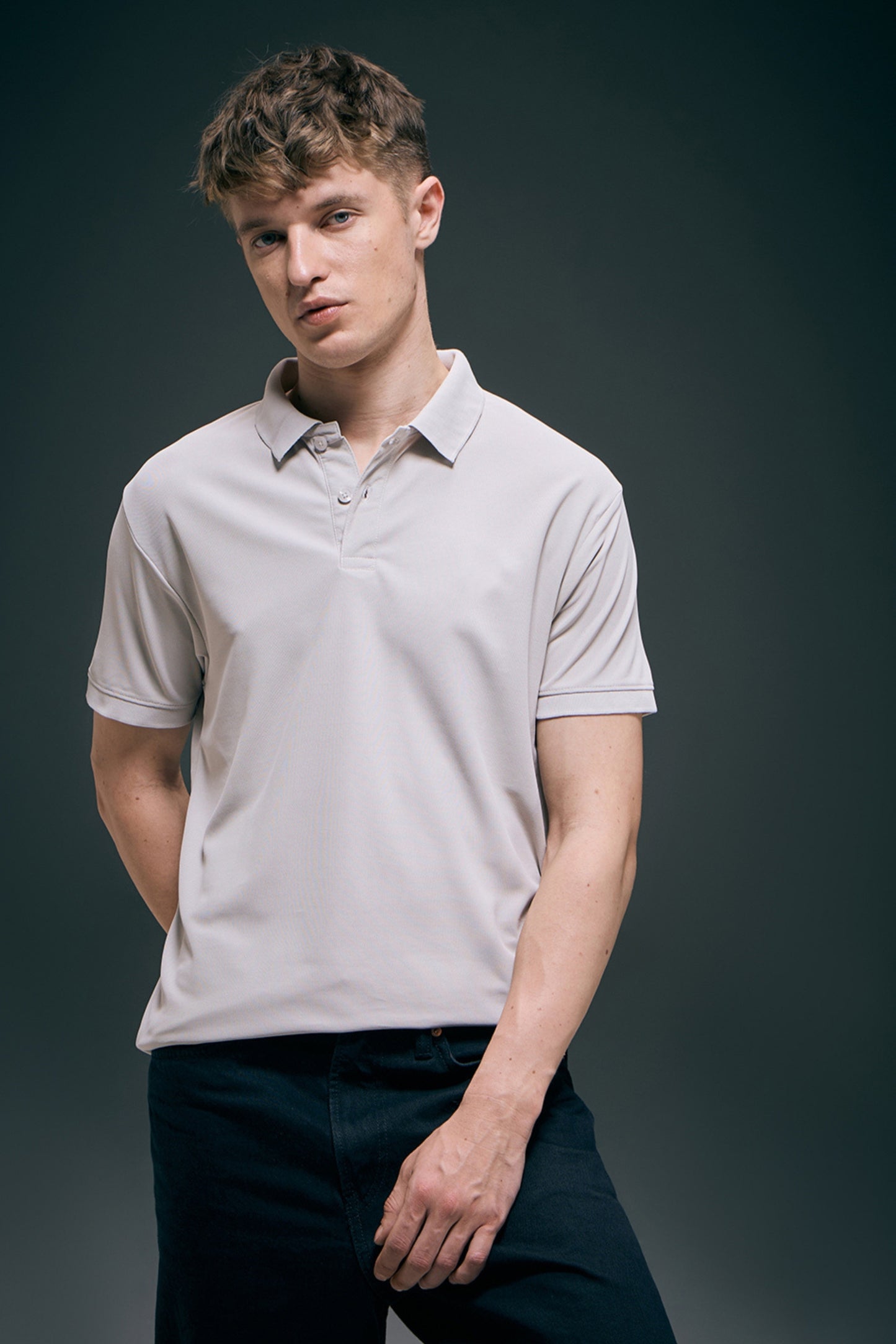 Smart tech polo - Grey