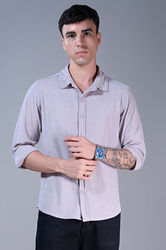 Light Pink - Corduroy Shirt