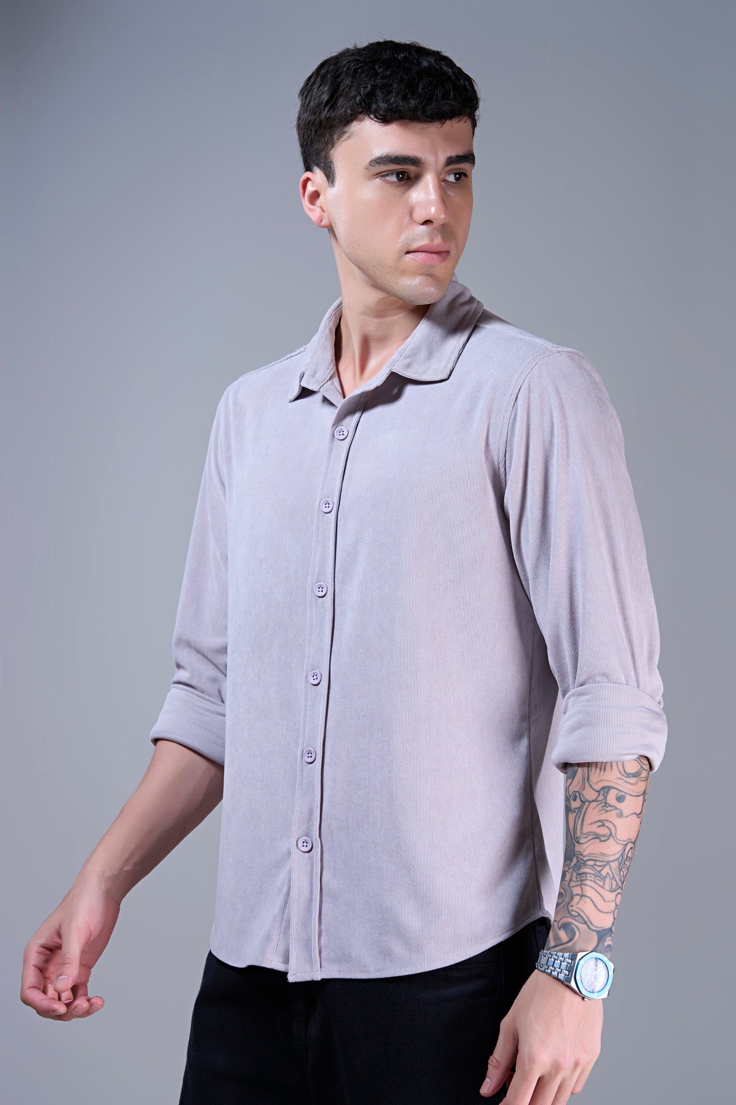 Light Pink - Corduroy Shirt