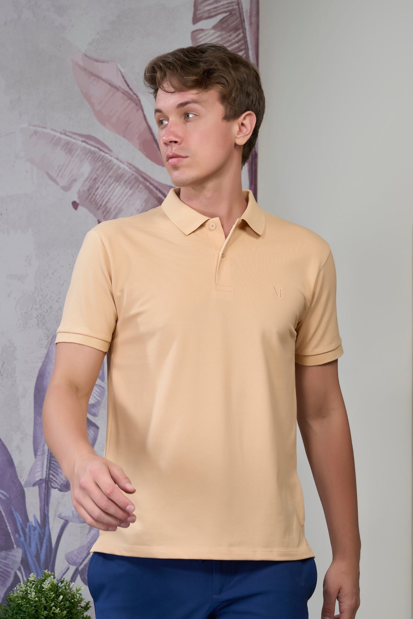 Champagne - Cotton Pique Polo