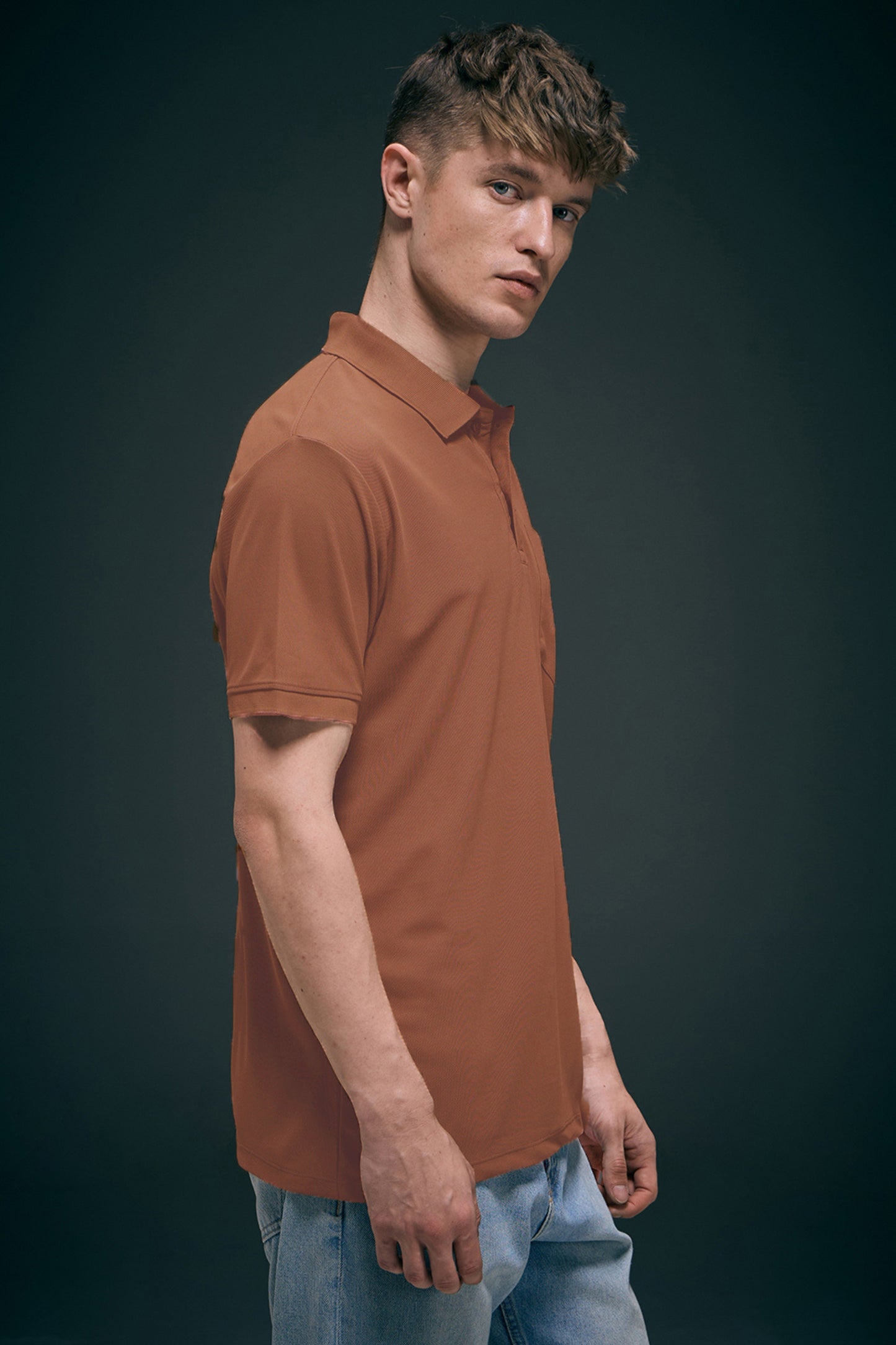 Rust - Smart Tech Pocket Polo