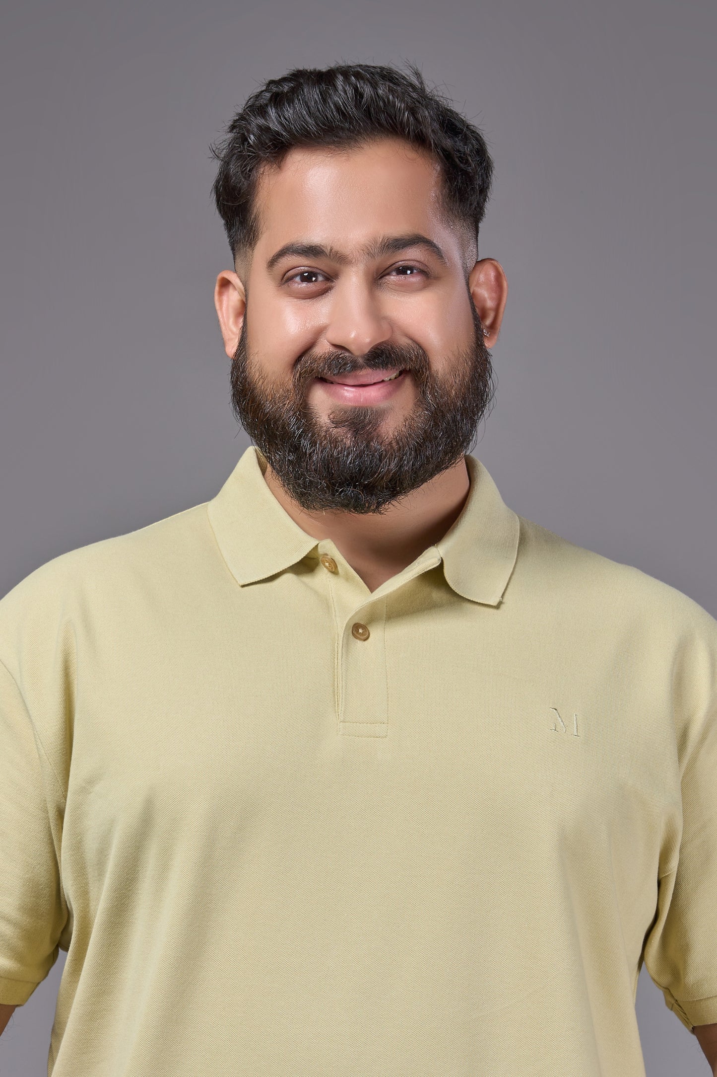 Sage Green - Cotton Pique Polo Plus Size