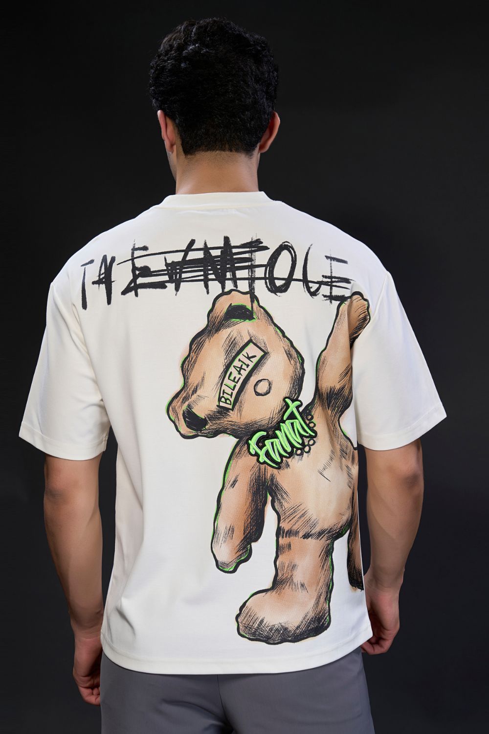 Off White FANAT Print - Oversize T-shirt