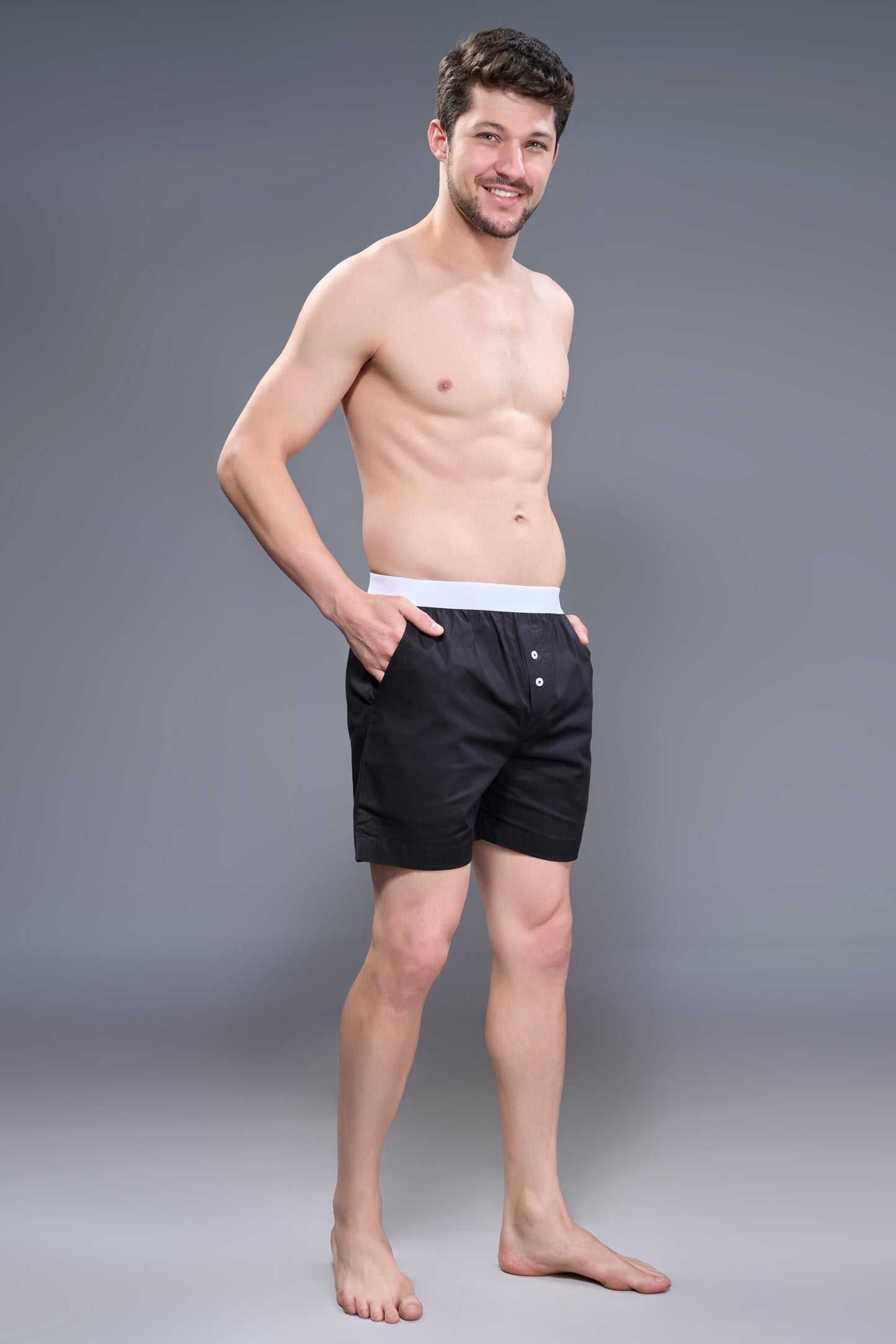Black - Bare Comfort Boxer Maxzone Clothing