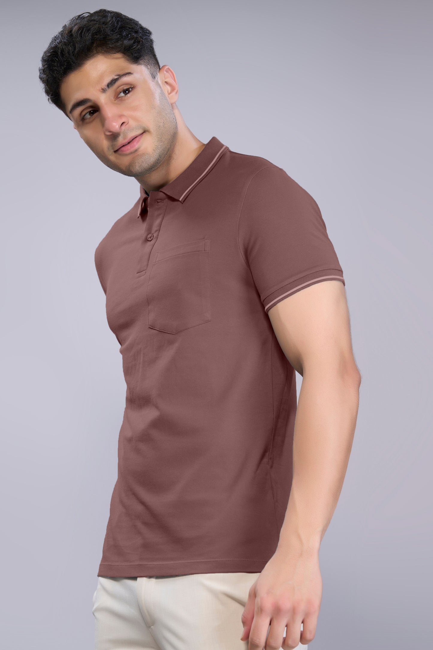 Grape - Identity Pocket Polo