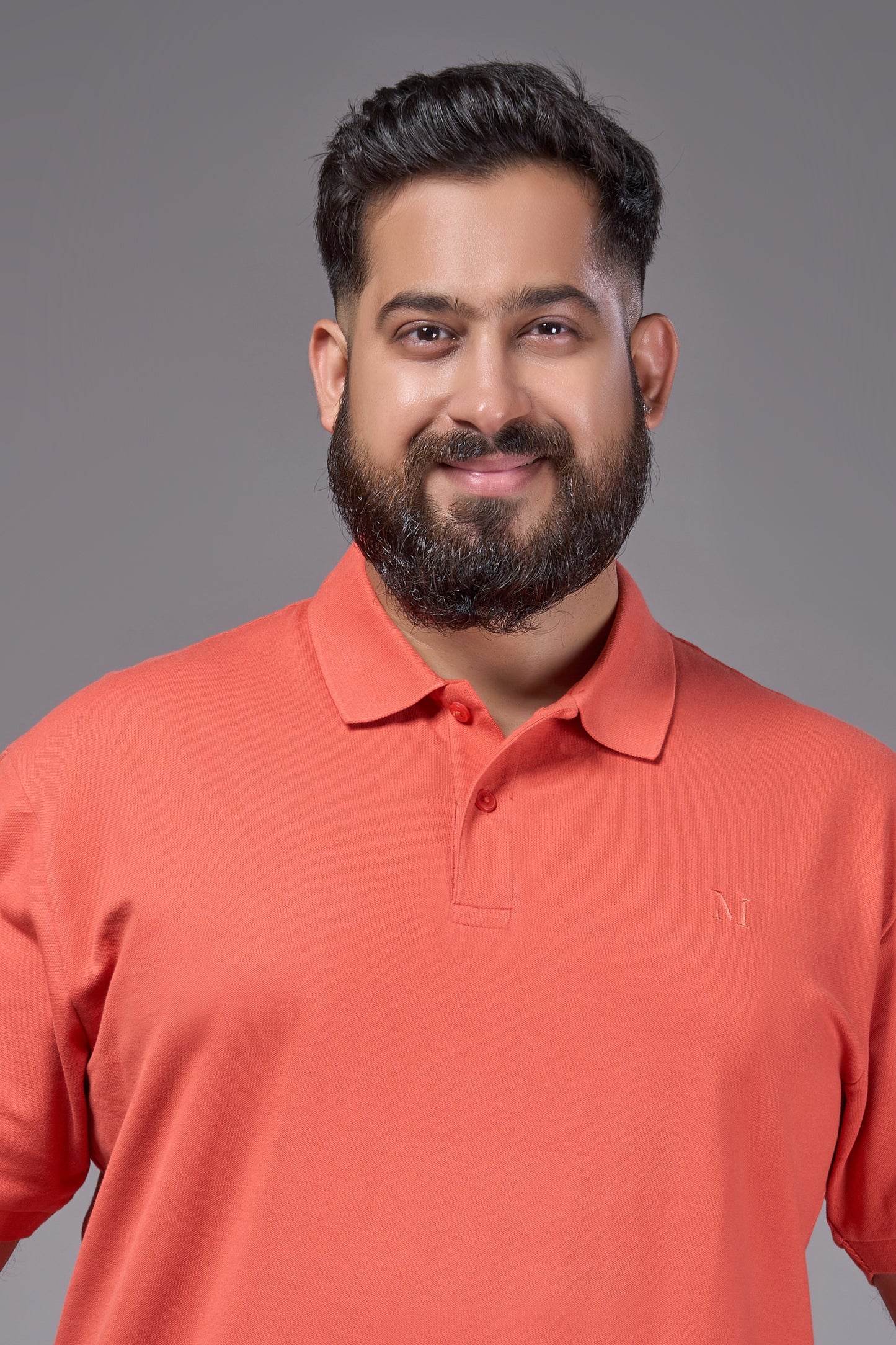 Carrot - Cotton Pique Polo Plus Size