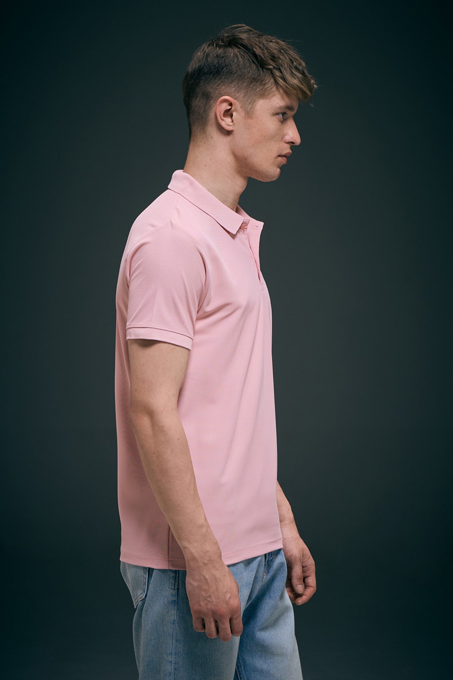 Smart tech polo - Mauve