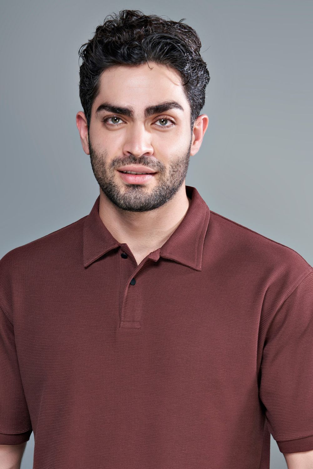 Crafted Polo - Hot Brown Maxzone Clothing M
