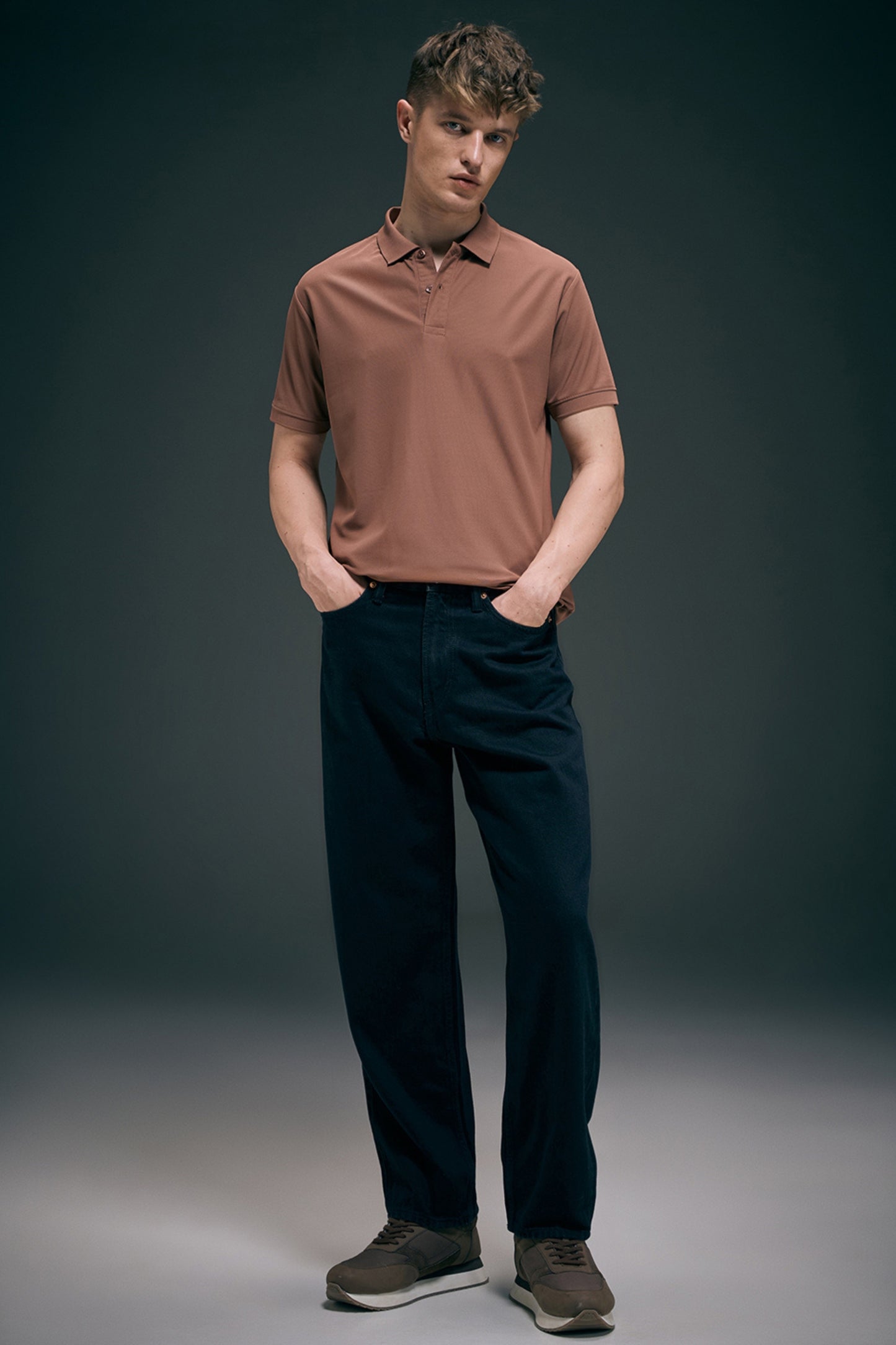 Smart tech polo - Cherrywood