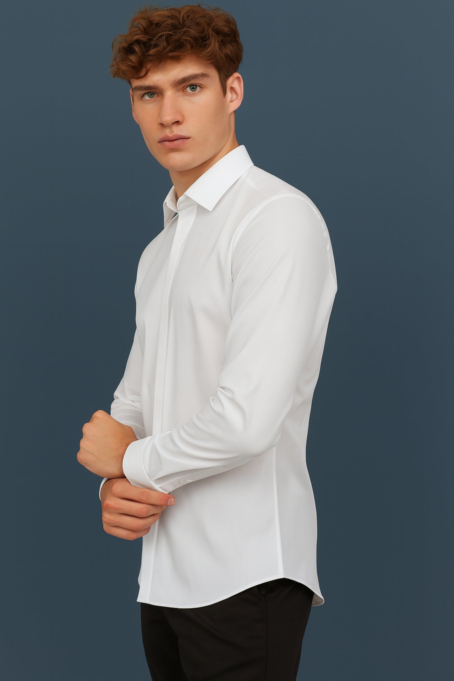Off White - Hidden Placket Stitchless Shirt