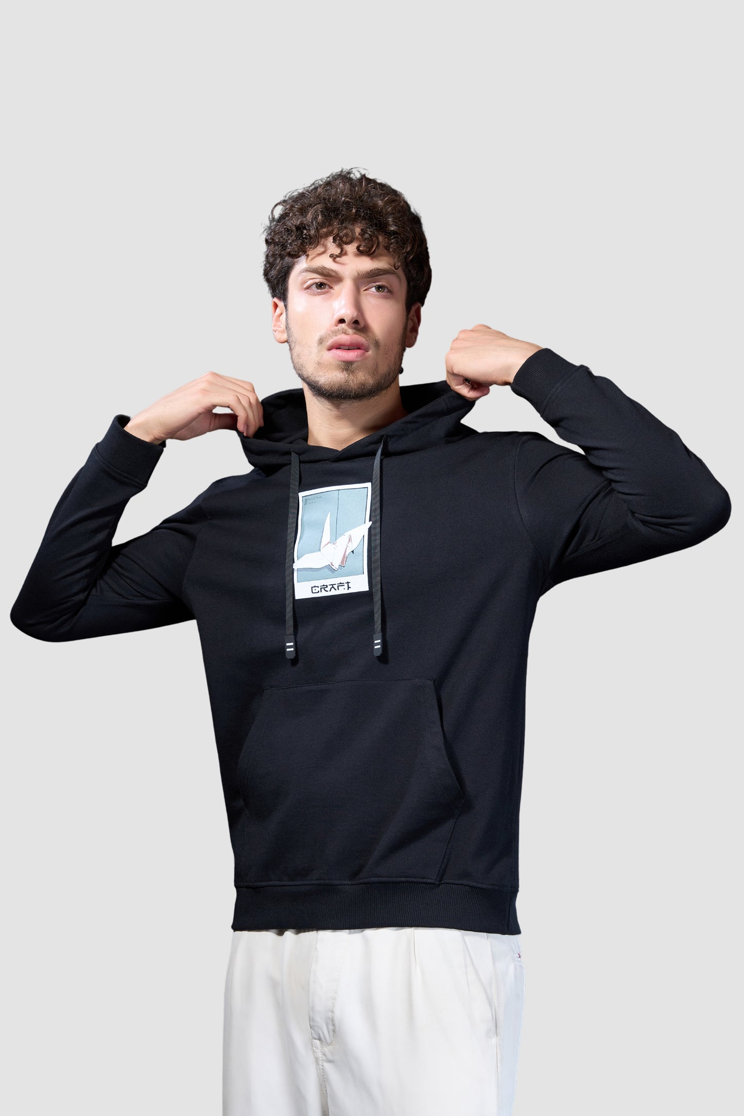 Black Craft - Full Sleeve Hoodie