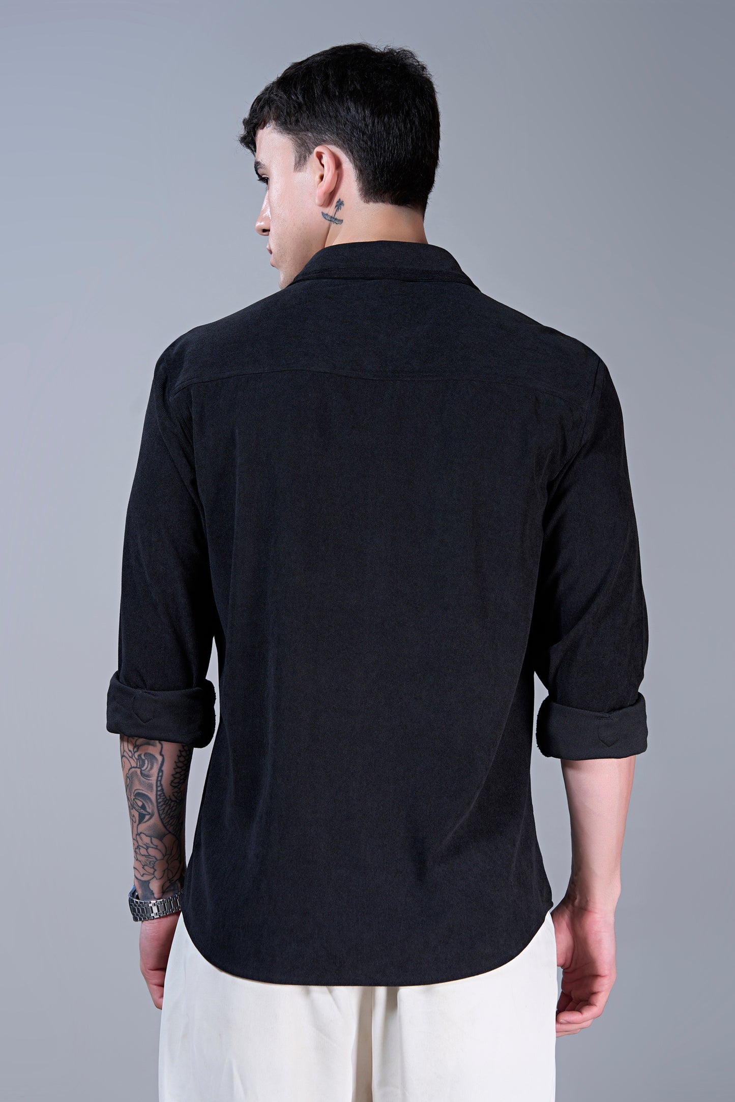 Black - Corduroy Shirt