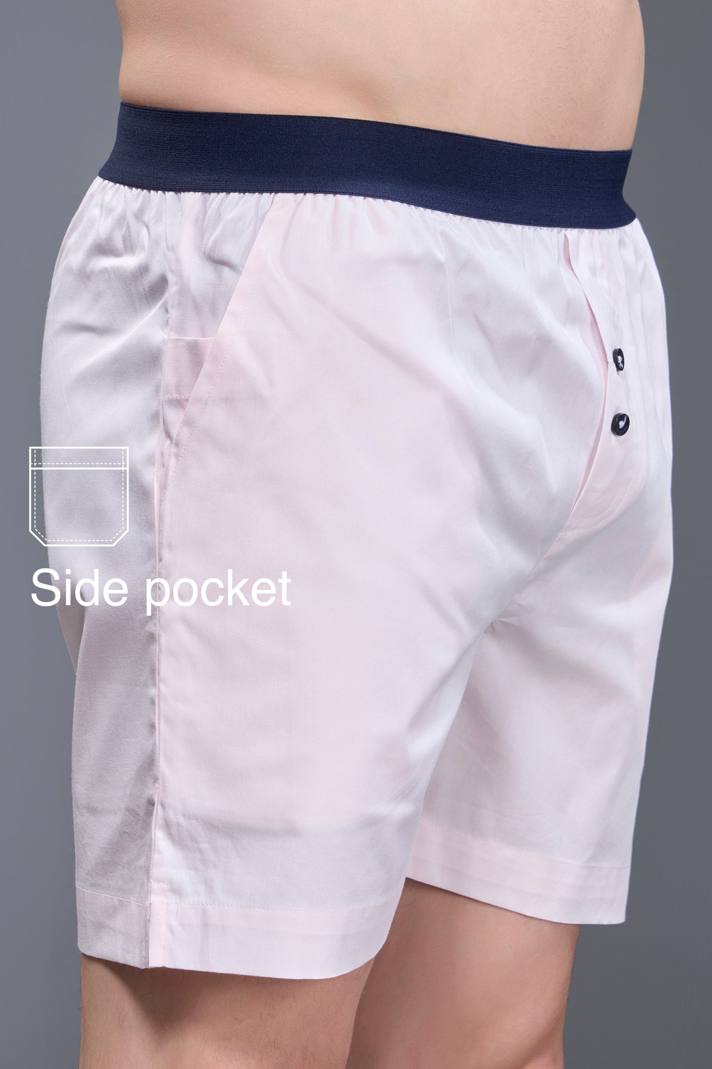 L.T.Pink - Bare Comfort Boxer Maxzone Clothing