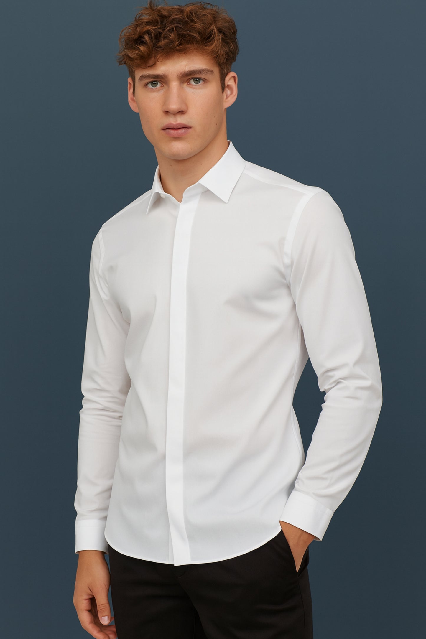 Off White - Hidden Placket Stitchless Shirt