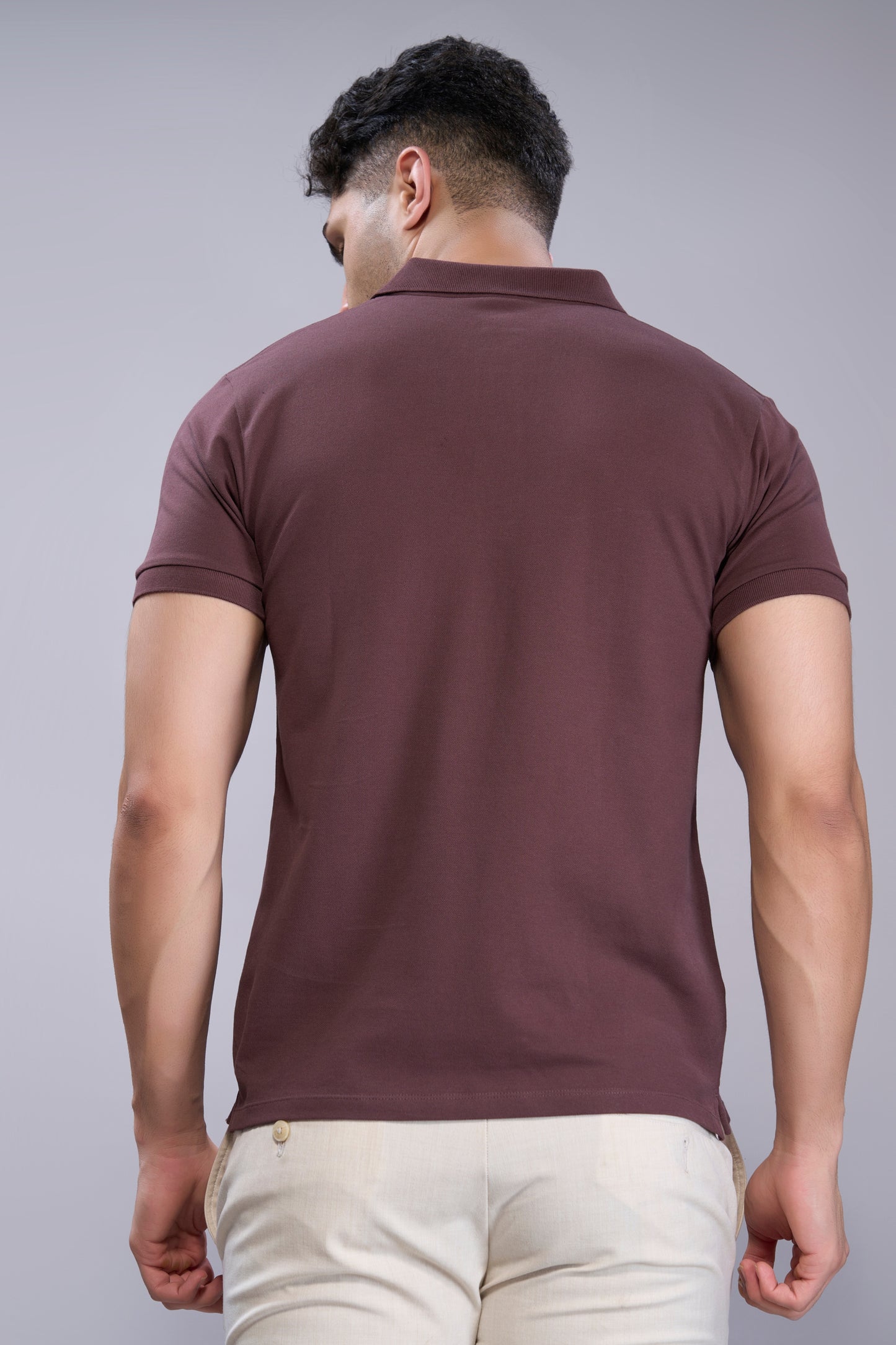 Teak - Cotton Pique Polo