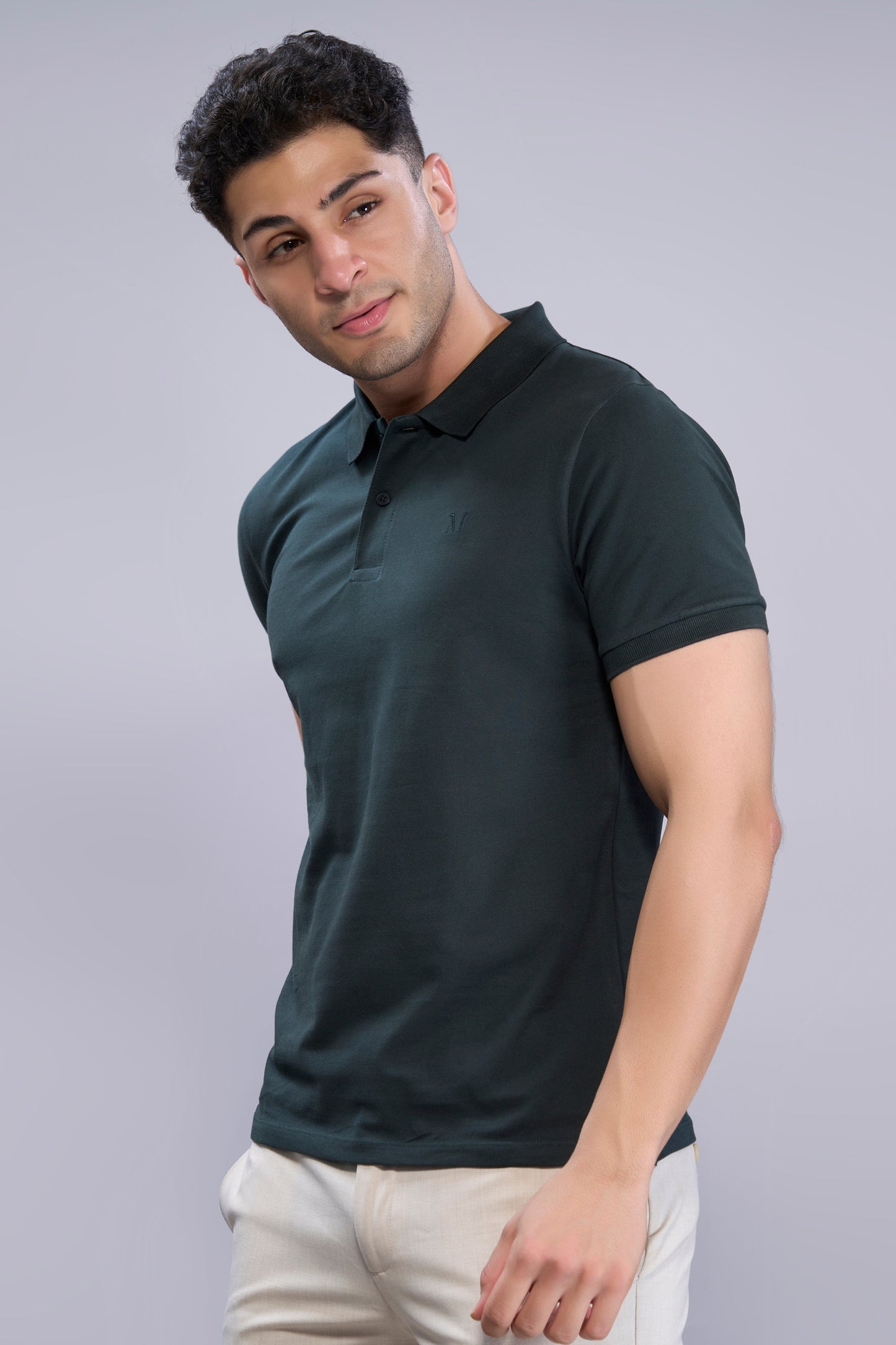 June Green - Cotton Pique Polo