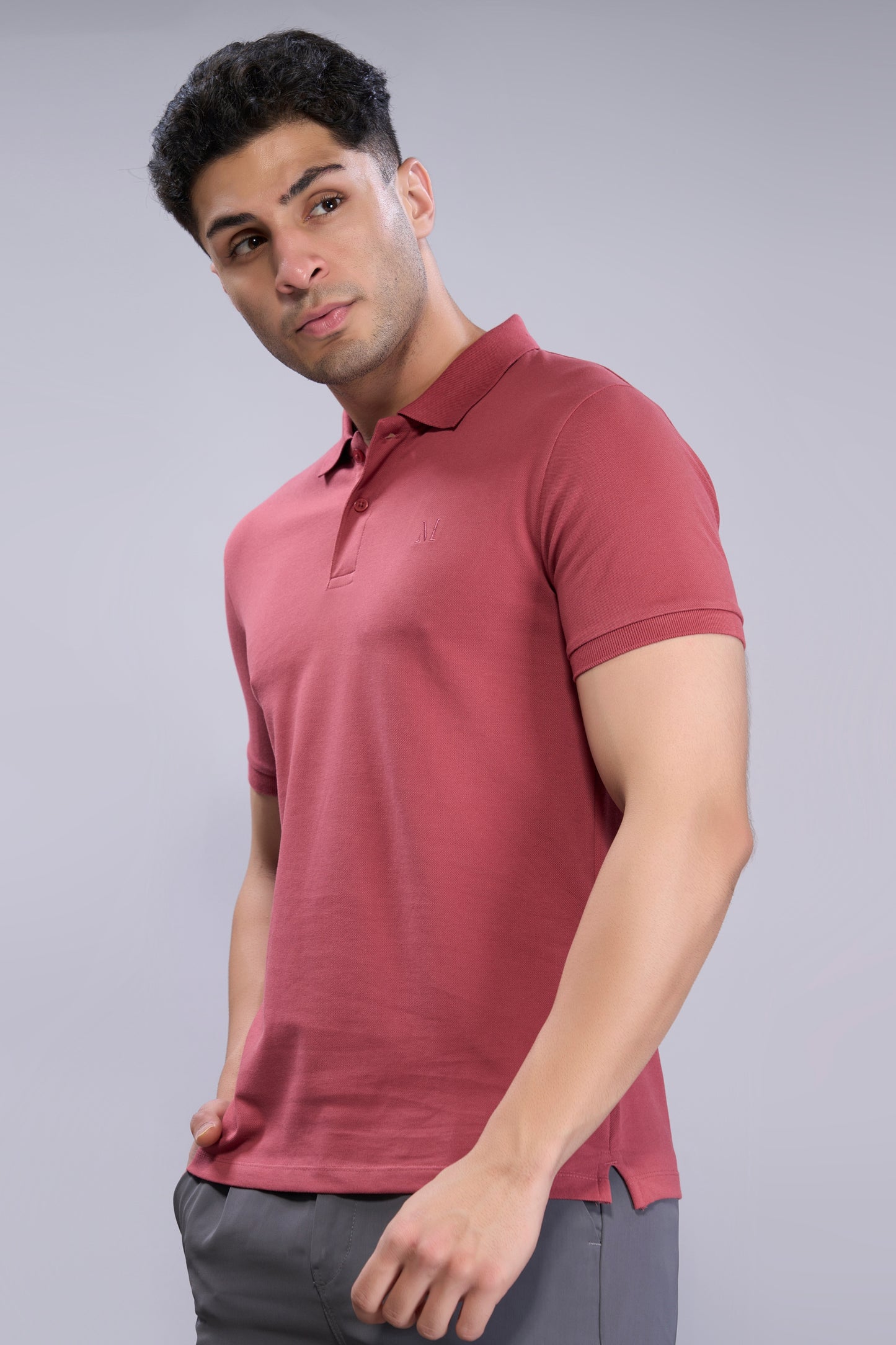 Easta Rose - Cotton Pique Polo