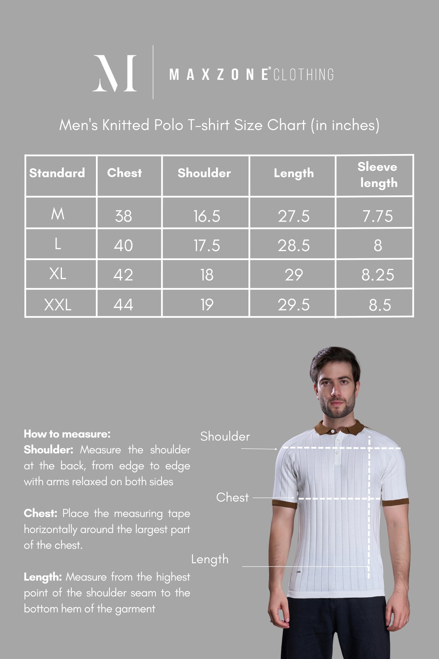 White - Luxe Knitted Polo