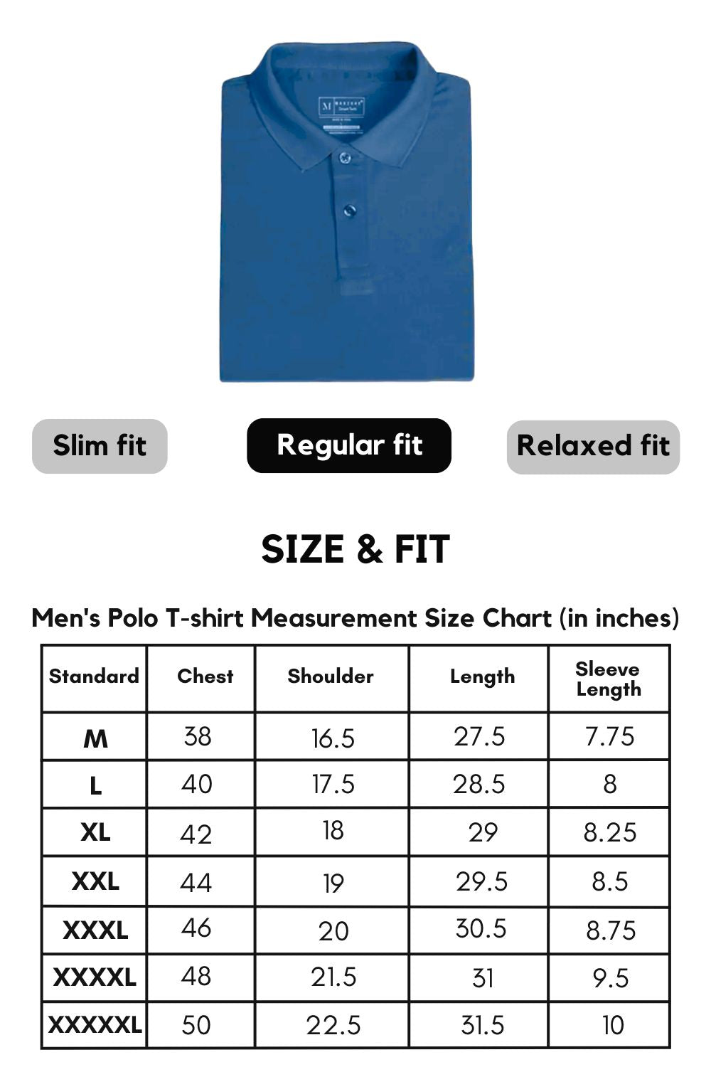 Smart tech polo - Teal Navy