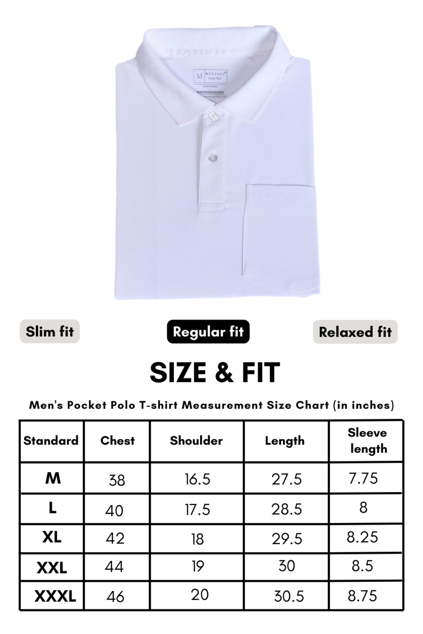 Grey Smart Tech Pocket + Polo