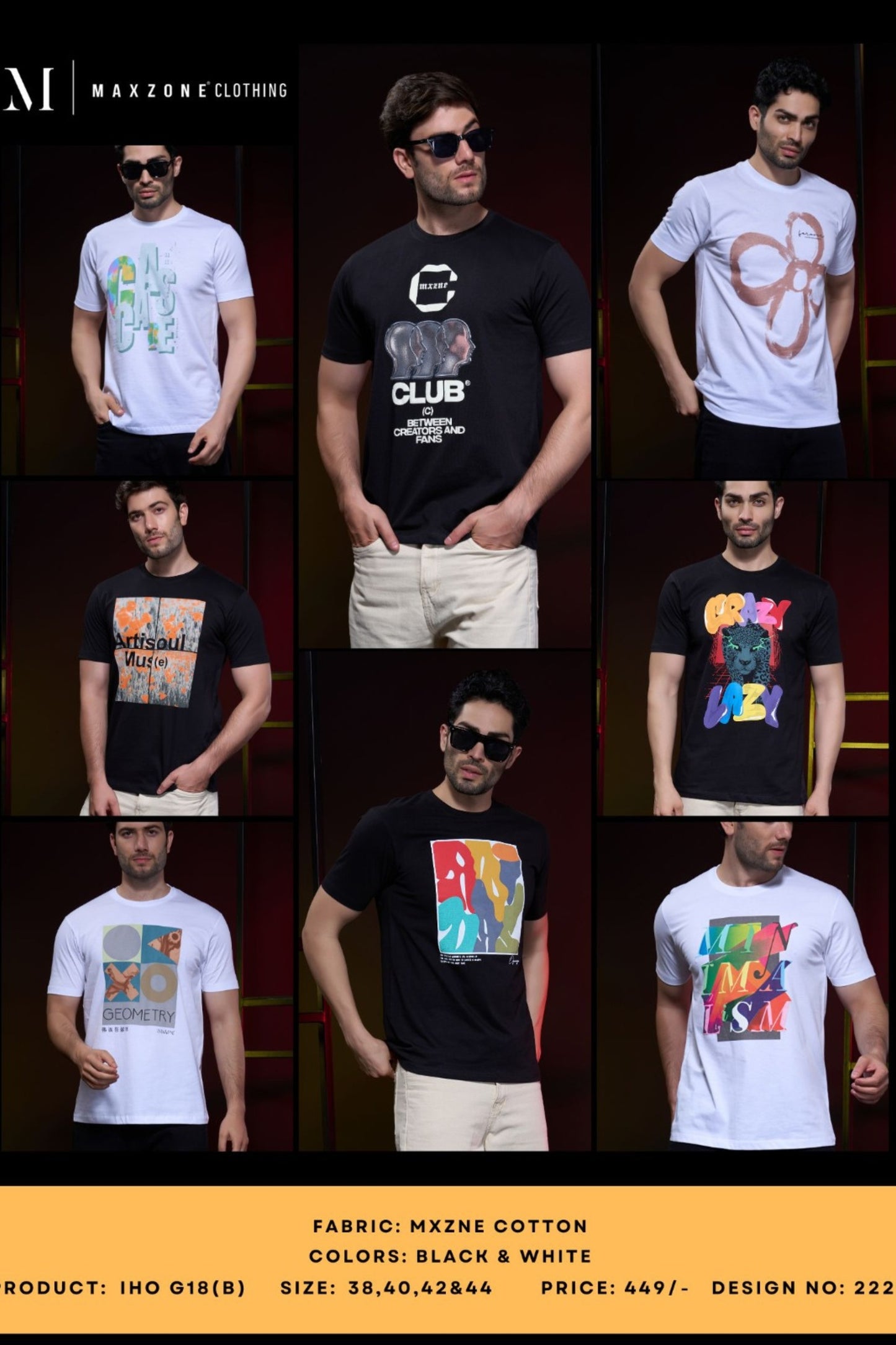 Grayscape T-shirt Pack of 80
