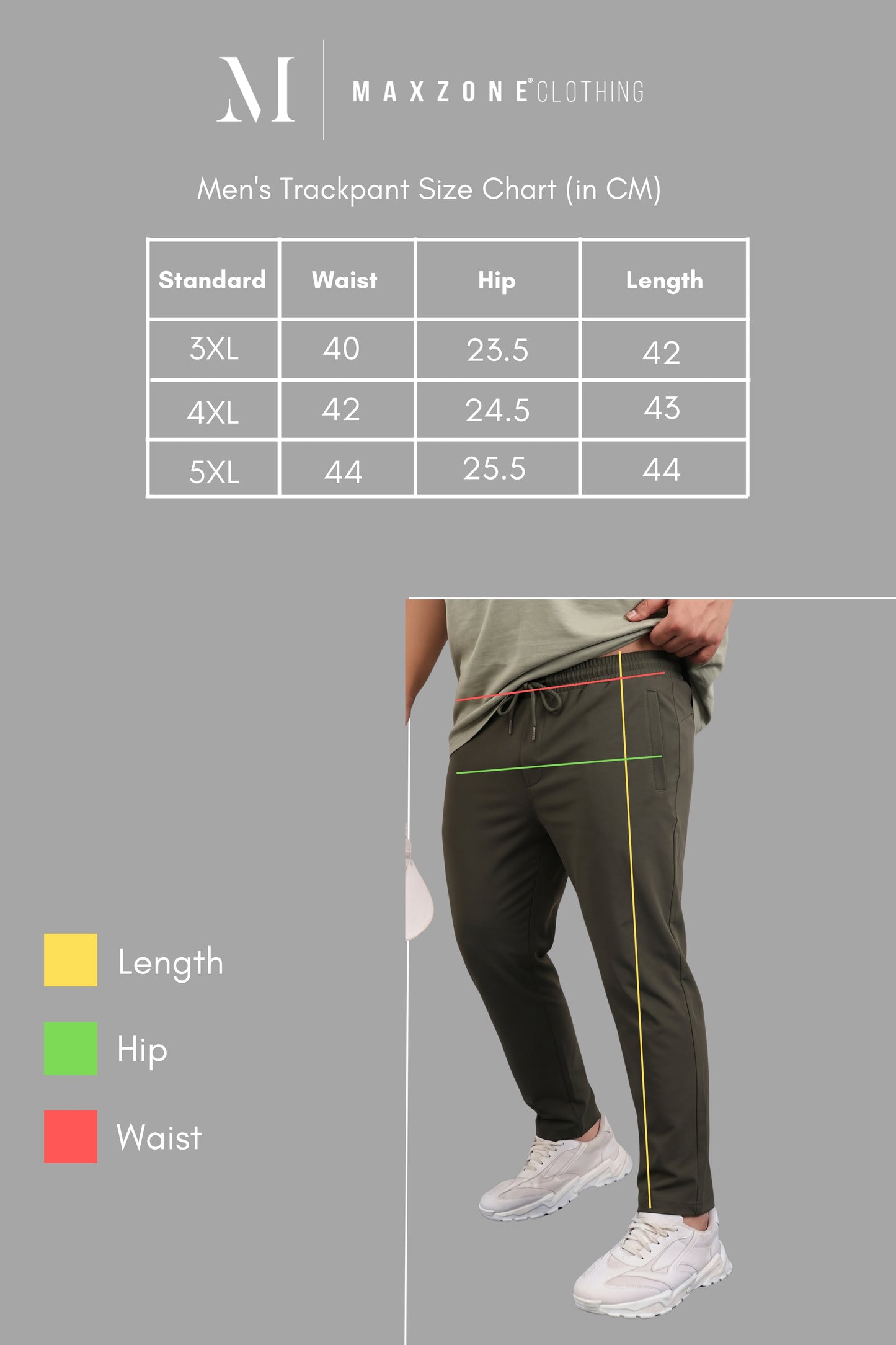 Olive Green - Motion 365 Track Pant Plus Size