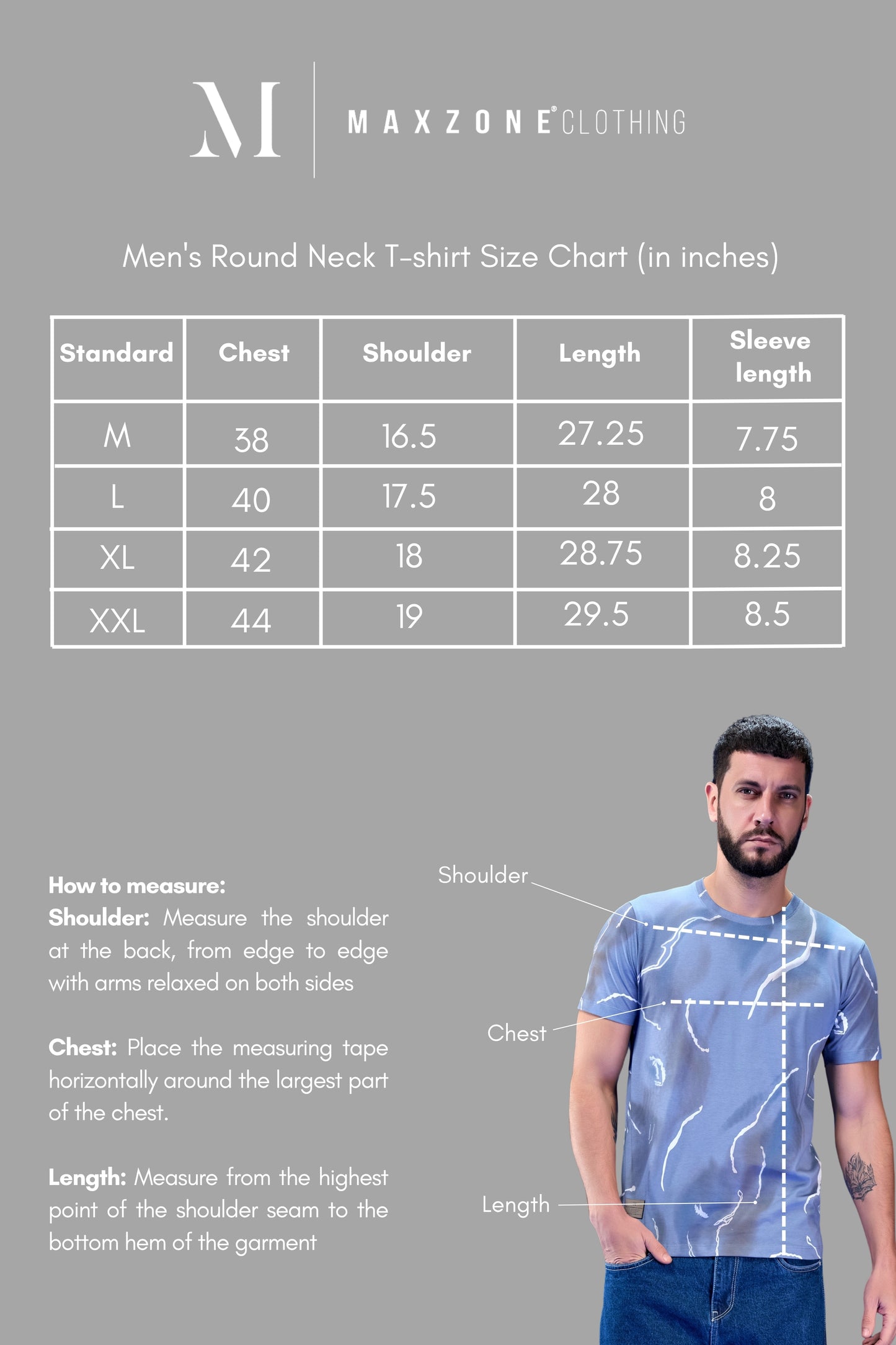 Light Peach - AOP Round Neck T-shirt